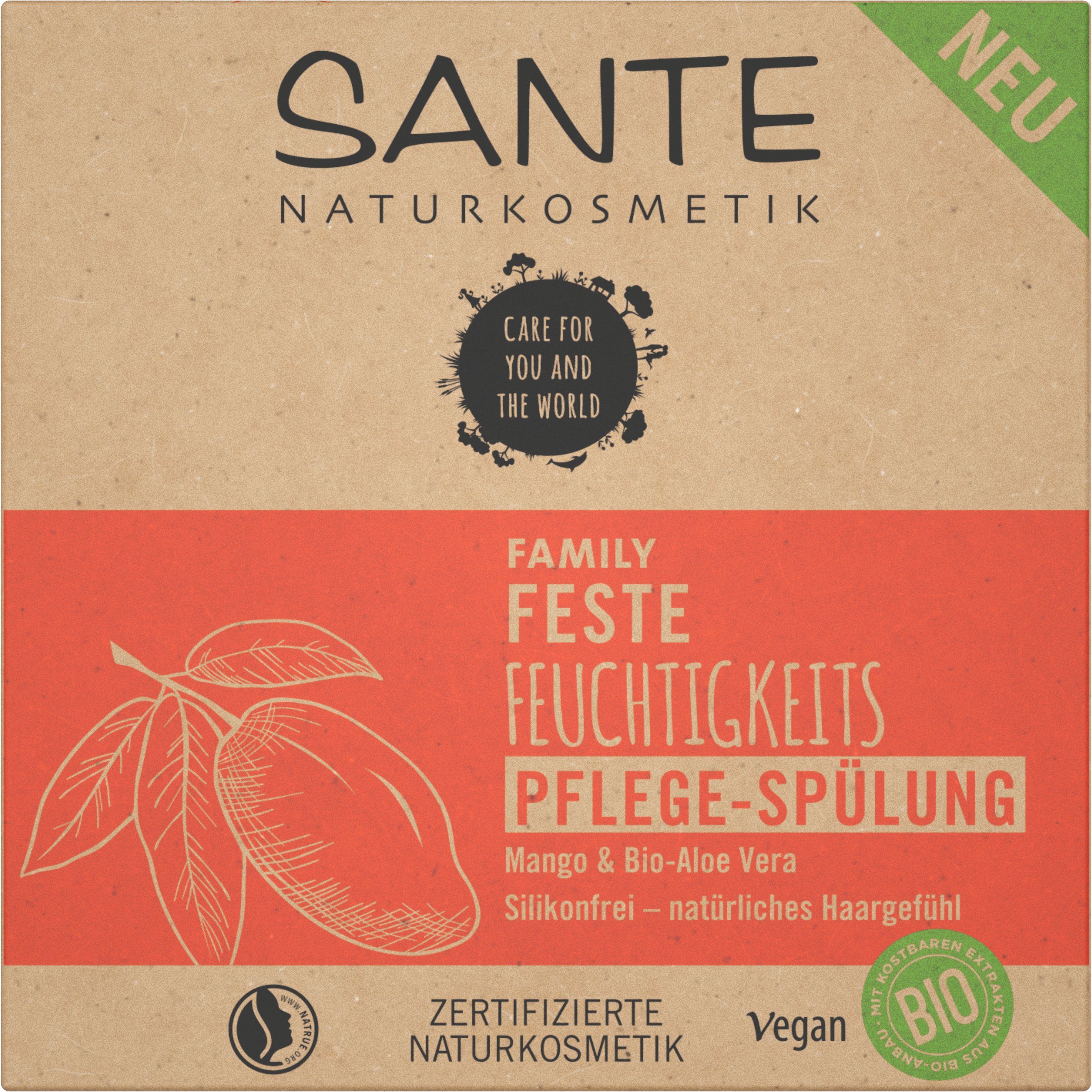 Feste SANTE Spülung FAMILY Haarspülung Feuchtigkeits