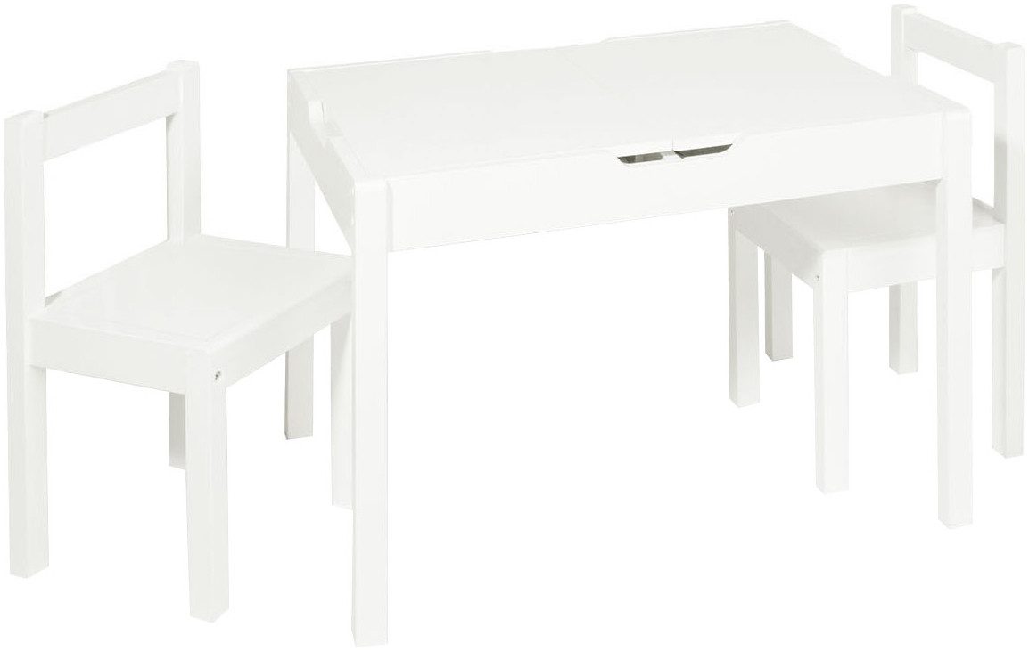 Pinolino® Kindersitzgruppe Linnea, (3-tlg), Tisch mit Stauraum
