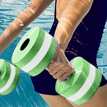 Lubgitsr Aqua Tube Wasserübung Kurzhanteln Wasserhanteln für Männer Frauen Wasser Fitness