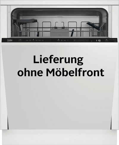 BEKO vollintegrierbarer Geschirrspüler, BDIN26420Q 7642901677, 14 Maßgedecke