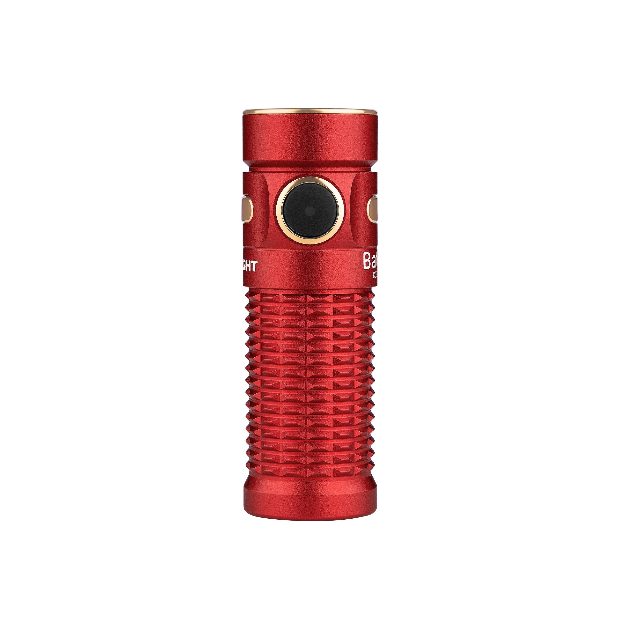 LED Ladecase - inkl. rot Taschenlampe Edition Baton OLIGHT 3 Premium