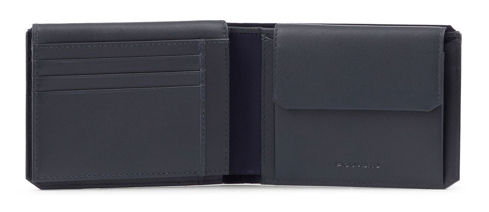 Geldbörse Piquadro Night Brief2 Blue