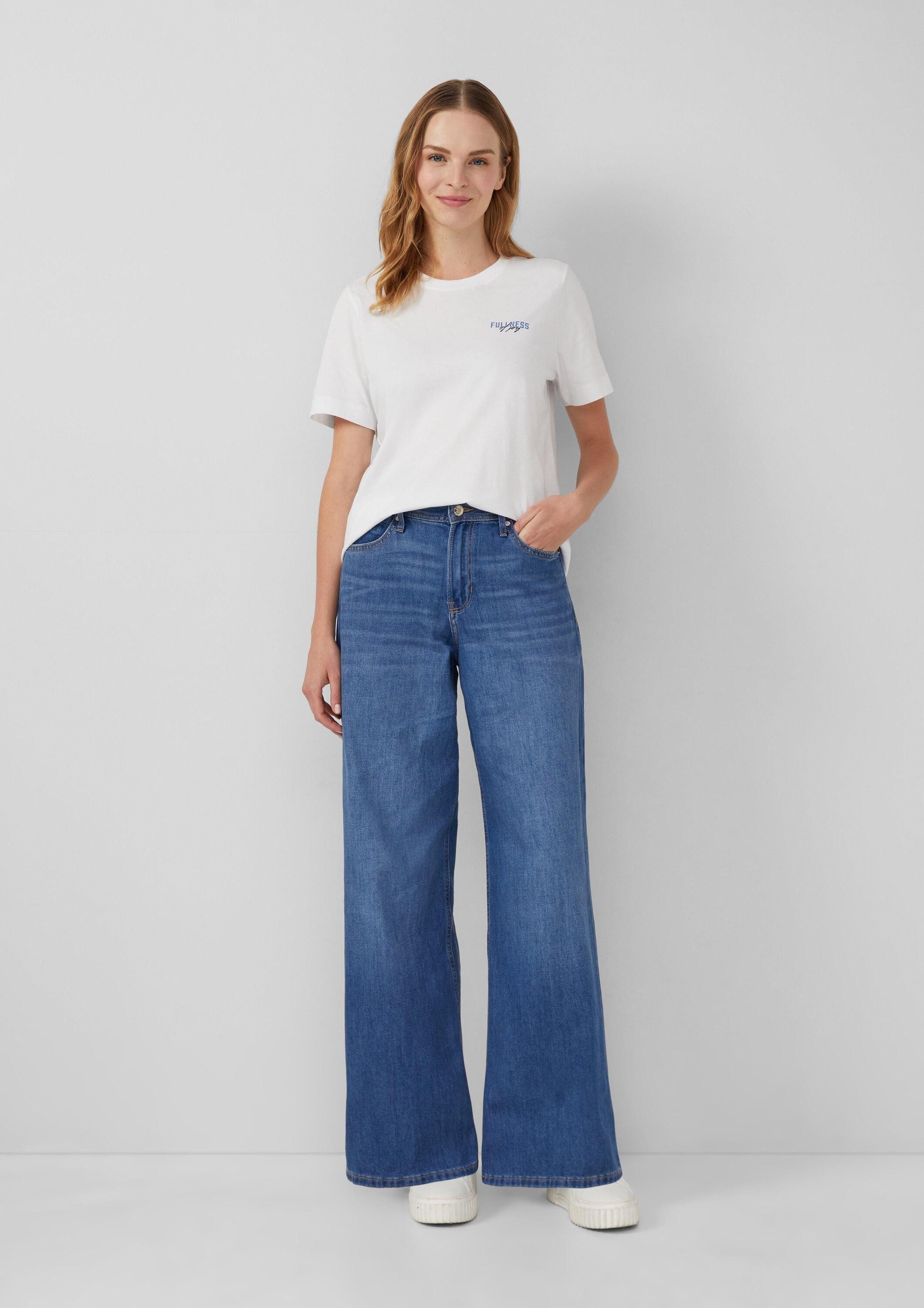 s.Oliver Weite Jeans Jeans-Hose SURI Jeans Suri / High Rise / Wide Fit