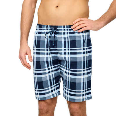 Timone Pyjamashorts Herren Schlafanzughose Kurz TI30-116 (1-tlg)