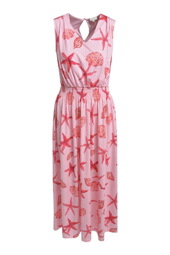 Milano Italy Sommerkleid SLEEVELESS V-NECK MIDI DRESS