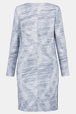 Gina Laura Jerseykleid Kleid Jacquard-Qualität Langarm