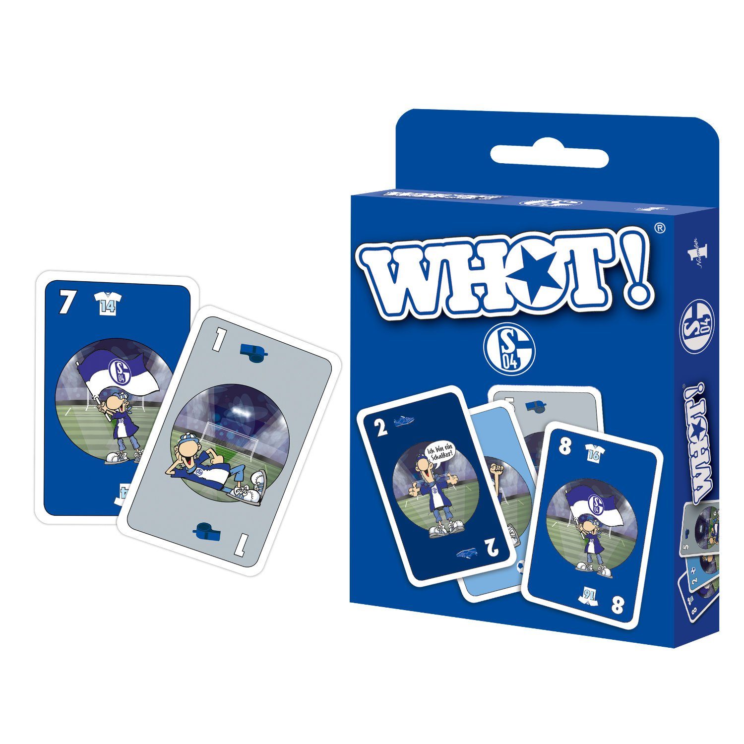 Winning Moves Spiel WHOT! FC Schalke 04, Kartenspiel
