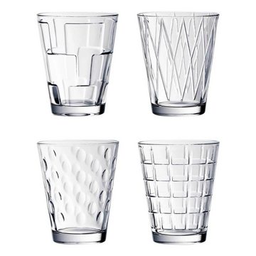 Villeroy & Boch Glas Dressed Up Wassergläser 310 ml 16er Set, Glas