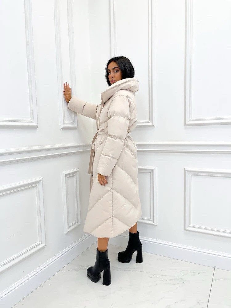 Copperose Winterjacke Winterjacke Oversize Winterparka Steppmantel günstig online kaufen