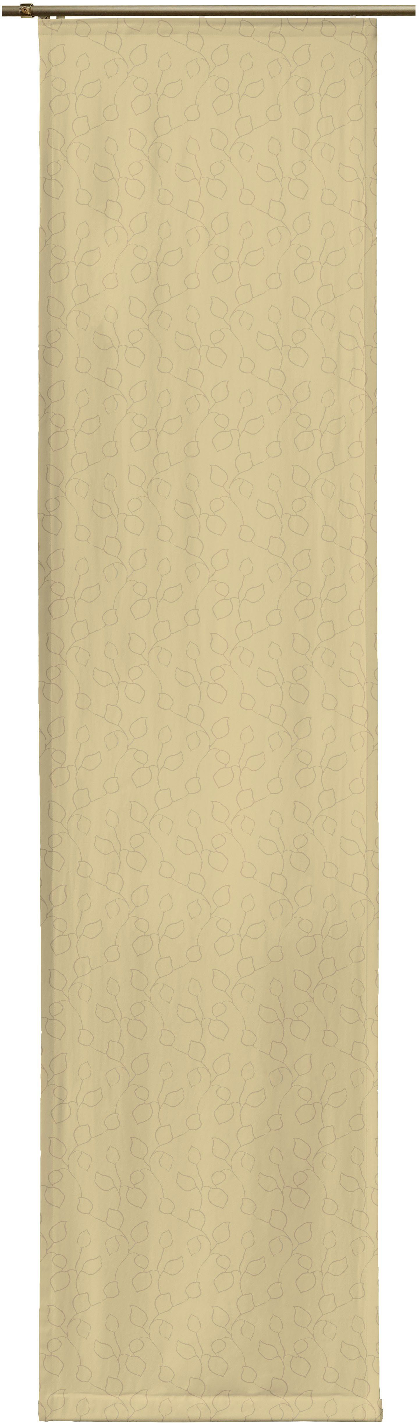 Wirth Schiebegardine Westport (1 St), Paneelwagen, blickdicht, Jacquard