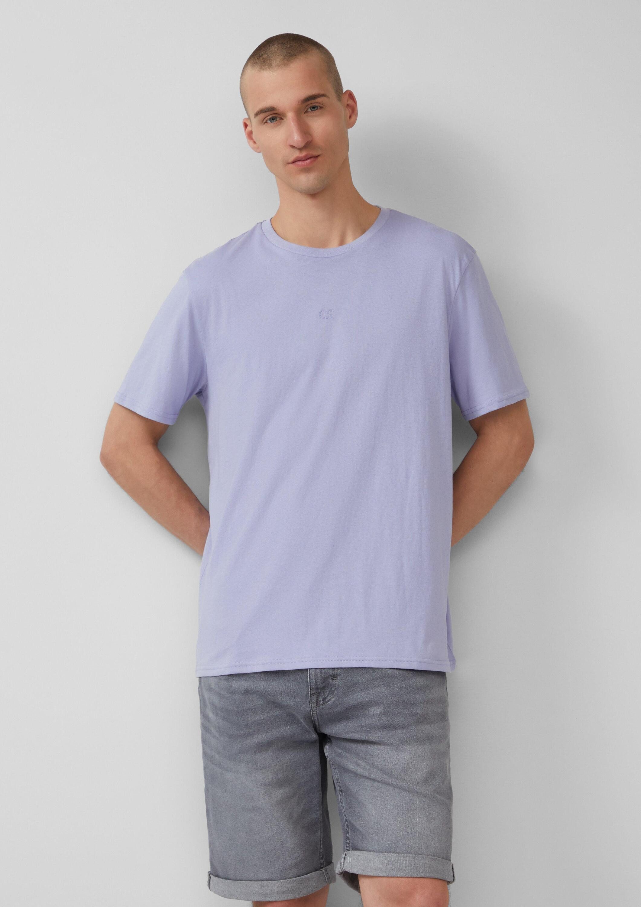 QS Kurzarmshirt T-Shirt T-Shirt mit Logo-Druck günstig online kaufen