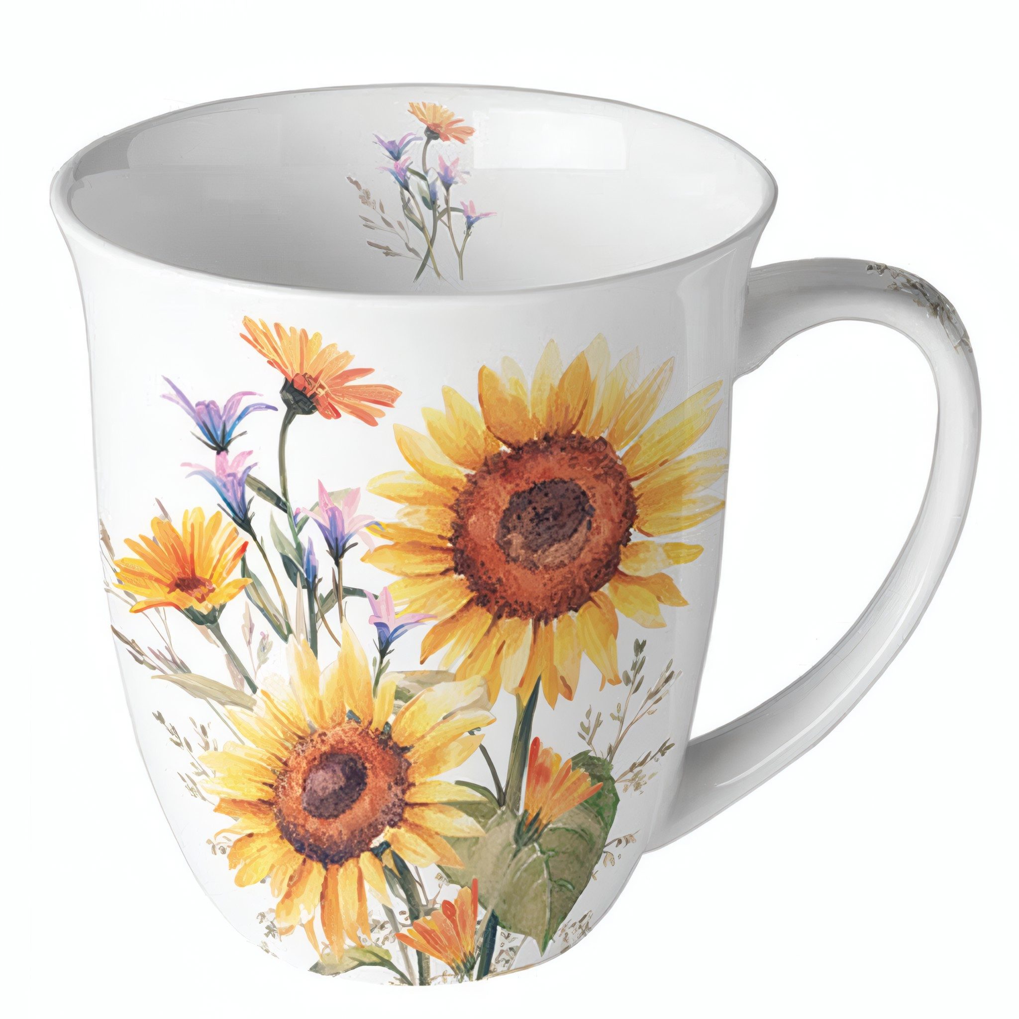 Ambiente® Tasse Tasse Sunflowers, Porzellan