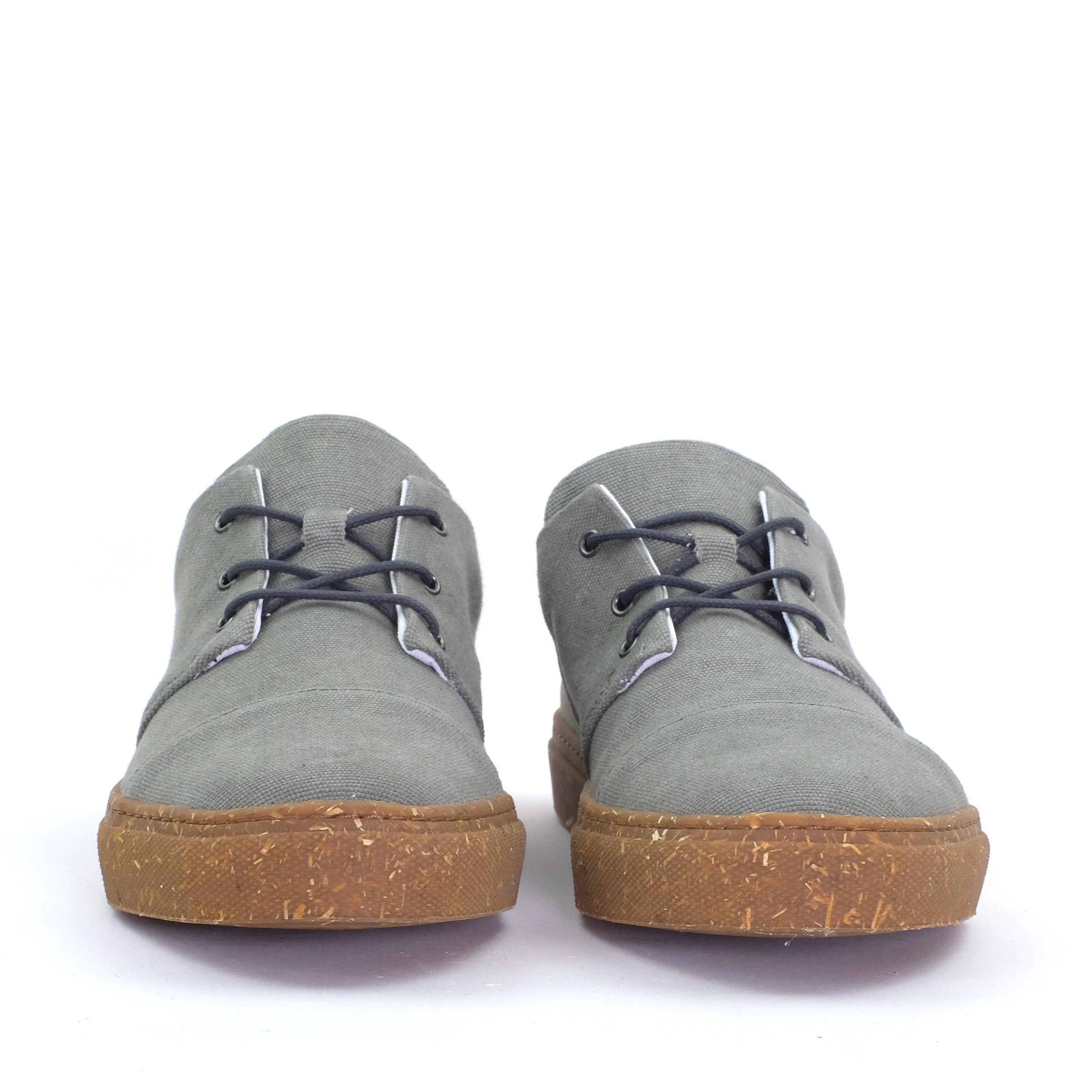 Sneaker Bio-Baumwolle Grey '58 und Sneaker SORBAS recycelter Slate aus