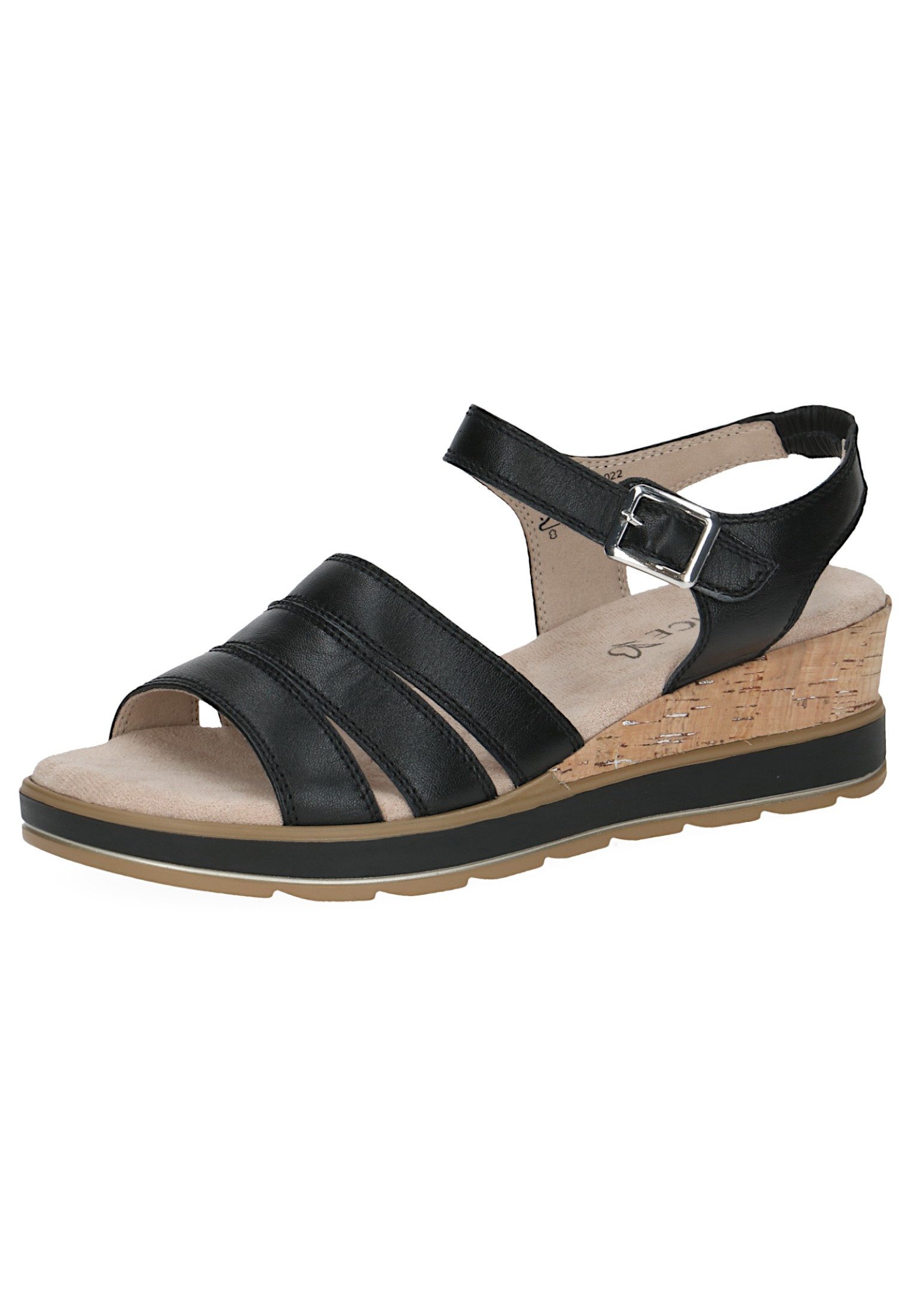 Caprice 9-28711-44 022 Black Nappa Sandale