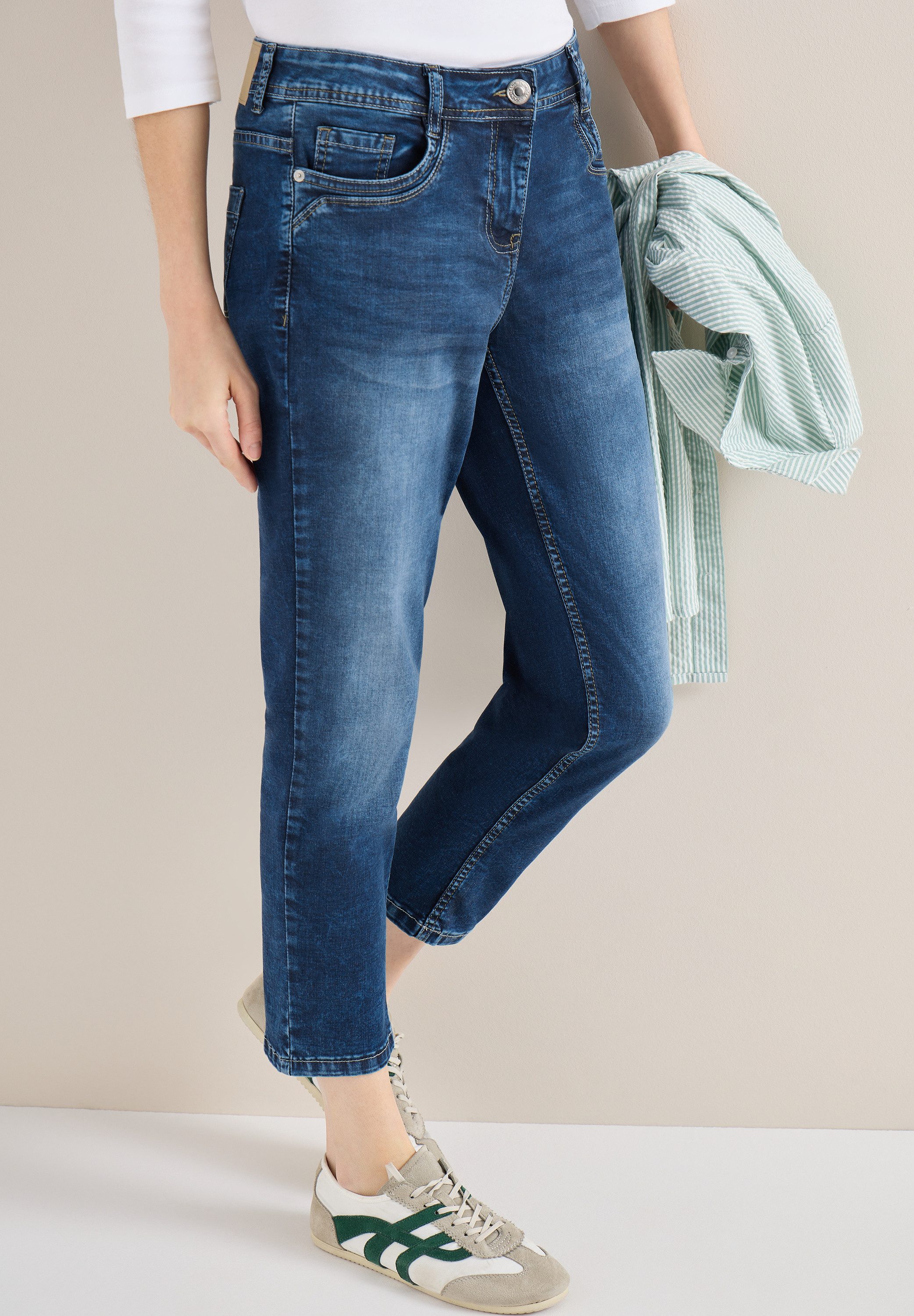 CECIL Slim-fit-Jeans Style Scarlett mit Stretch