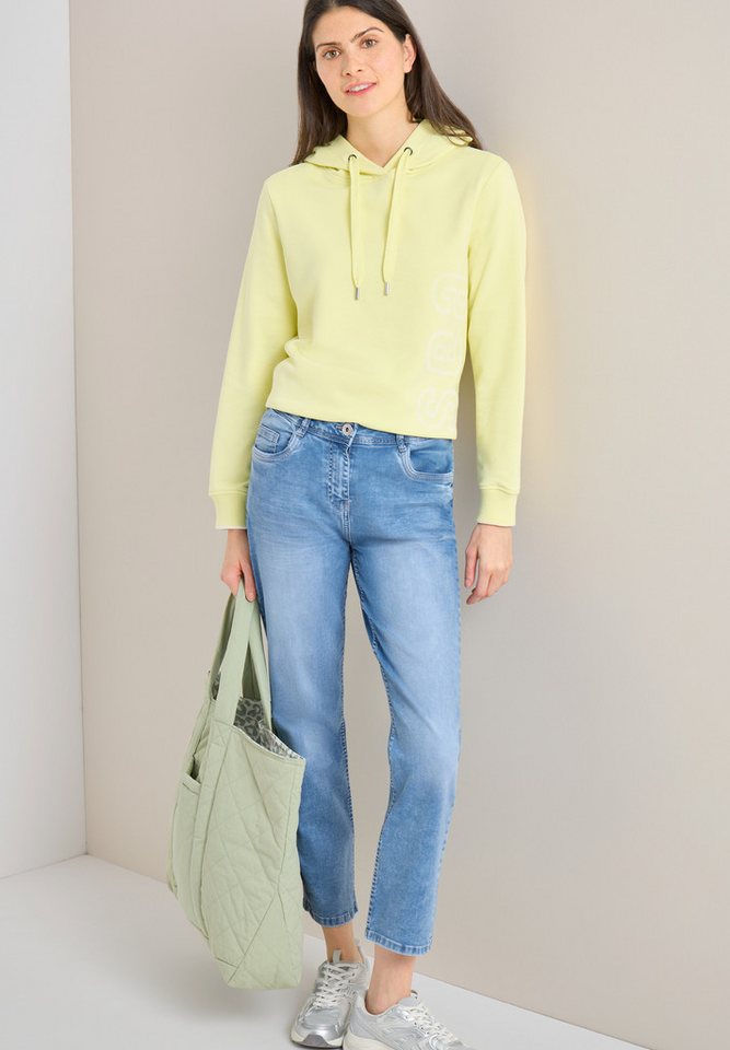 CECIL Slim-fit-Jeans High Waist