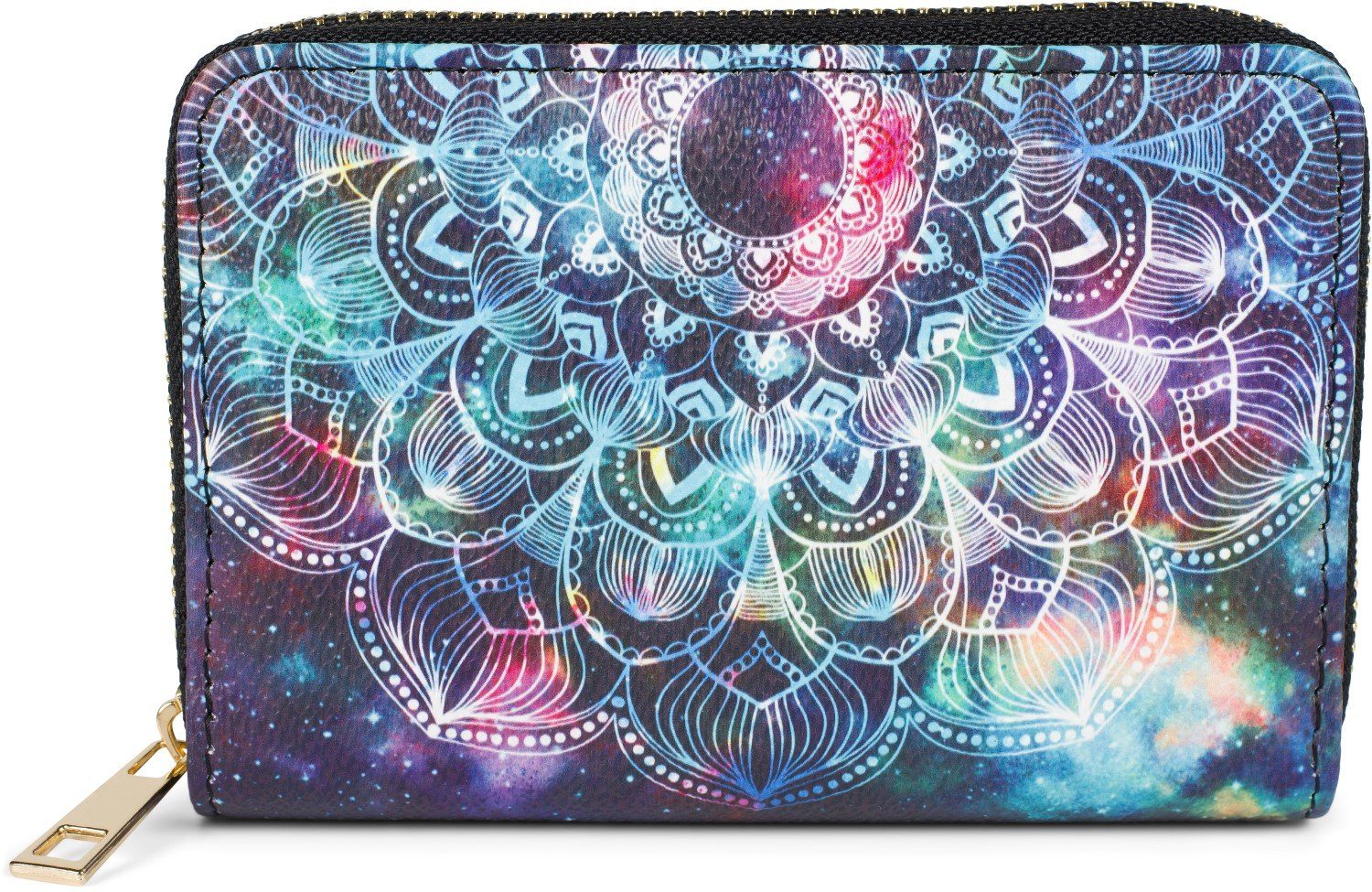 styleBREAKER Geldbörse Kleine Geldbörse Mandala Ornament Muster (1-tlg)