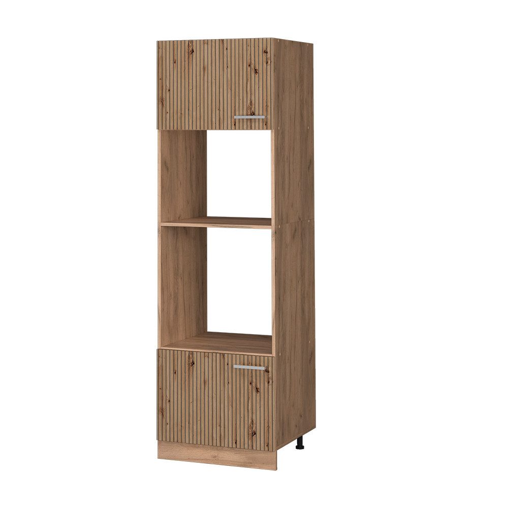 Vicco Mikrowellenumbauschrank R-Line, Artisan-Eiche/Goldkraft Eiche, 60 günstig online kaufen