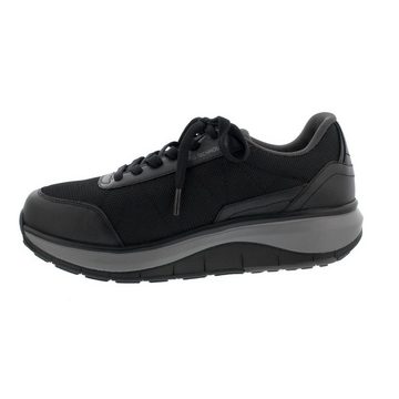 Joya Cancun Black Sneaker, Premium Leder/ Textile, EMOTION - Wave-Sohle 18 Schnürschuh