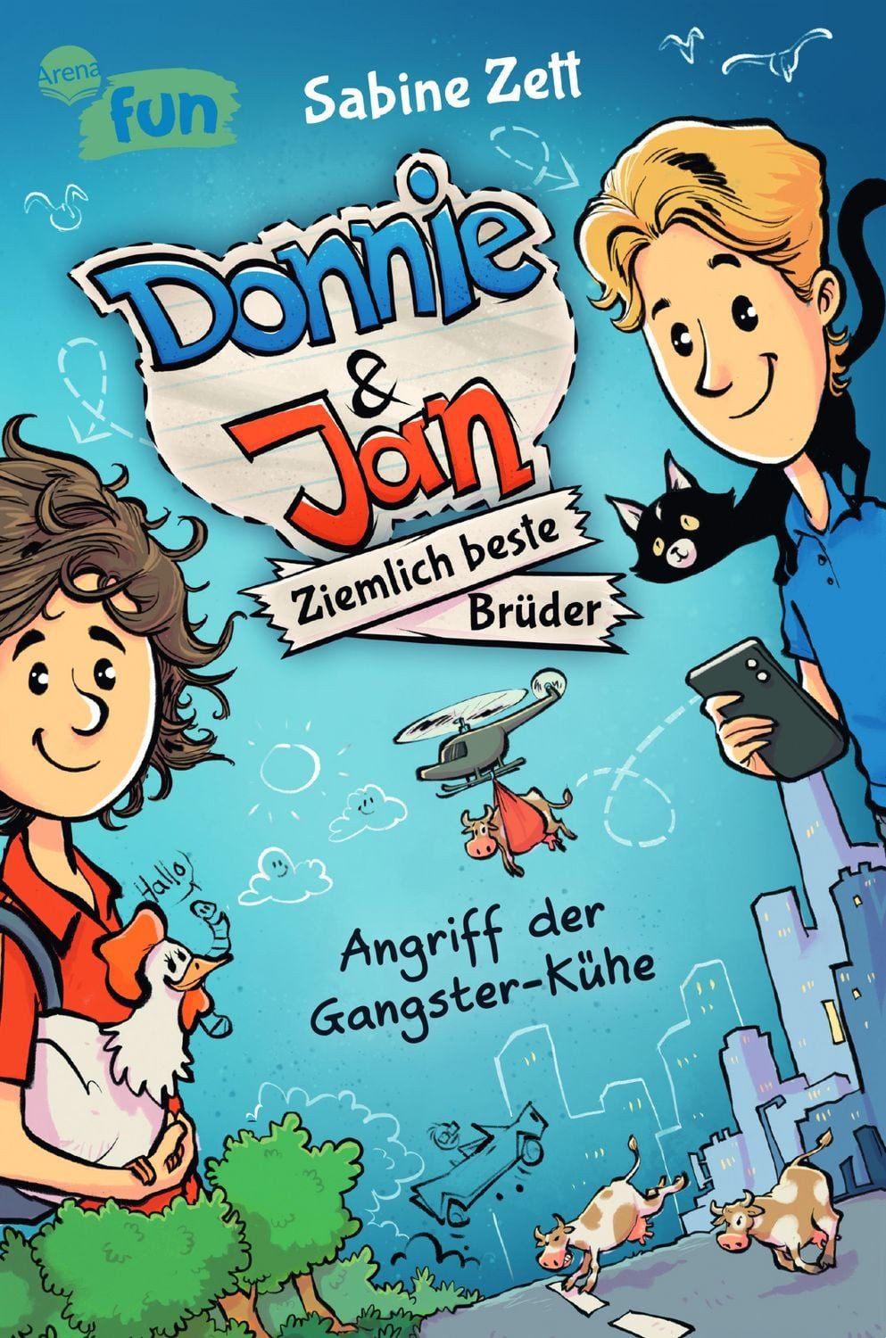 Donnie & Jan – Ziemlich beste Brüder. Angriff der Gangster-Kühe / Sabine Zett