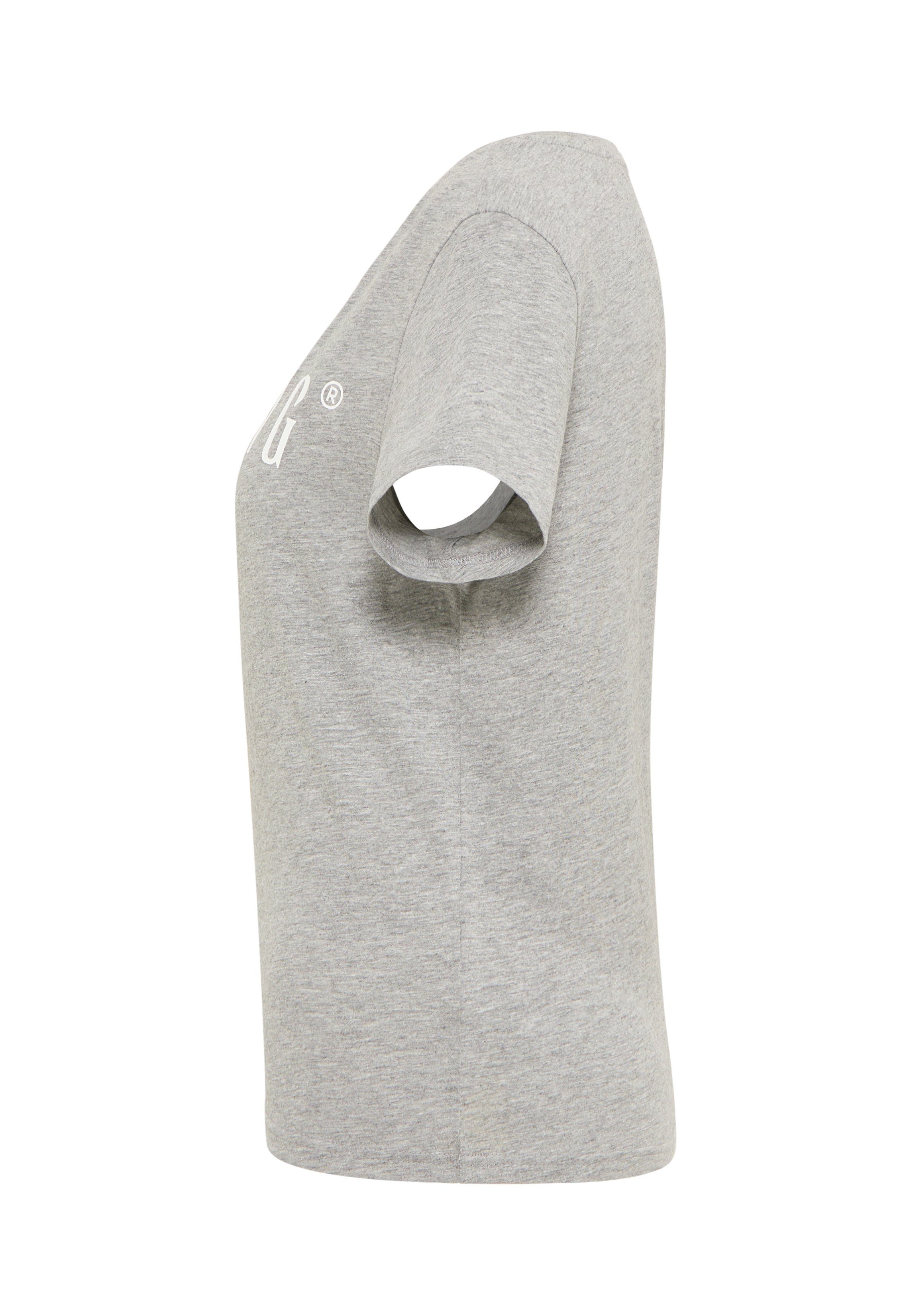 MUSTANG Rundhalsshirt ALMA mit Logo Print