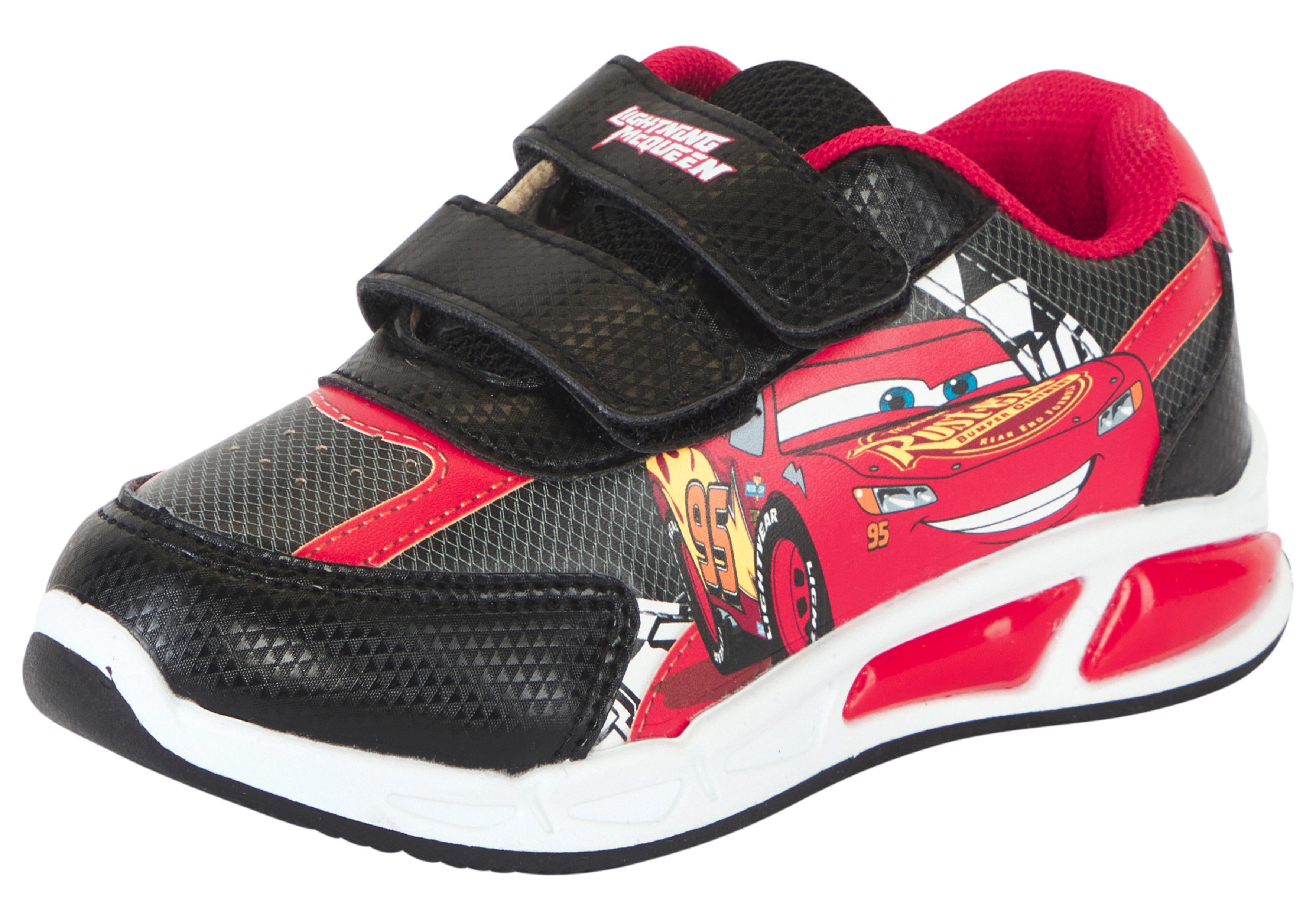 Disney Cars Sneaker mit cooler Blinkfunktion