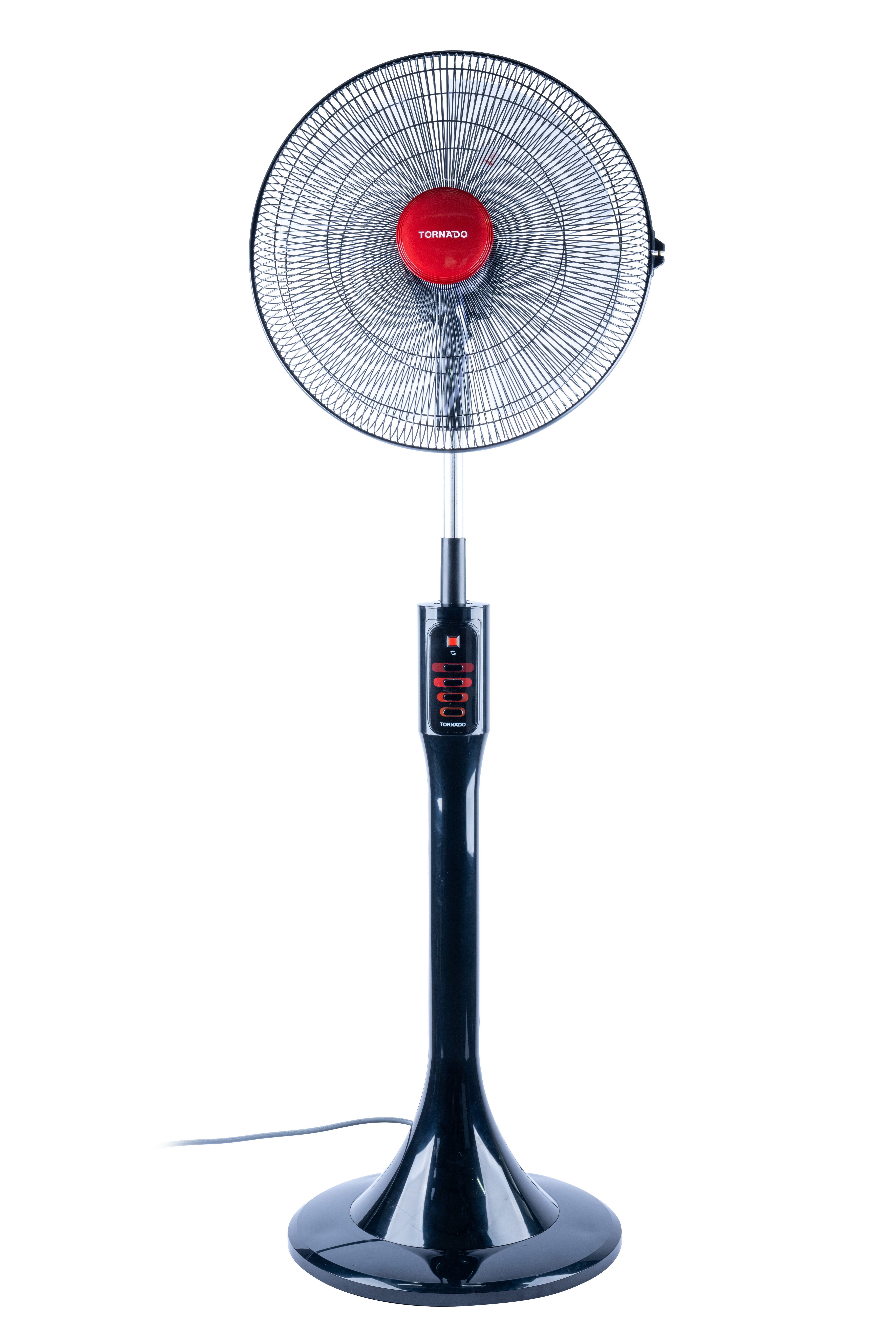 Tornado Standventilator Ventilator EFS-111M mit großem Durchmesser 3-Stufen, 141cm, starke Luftzirkulation, geräuscharm, Dauerbetrieb geeignet