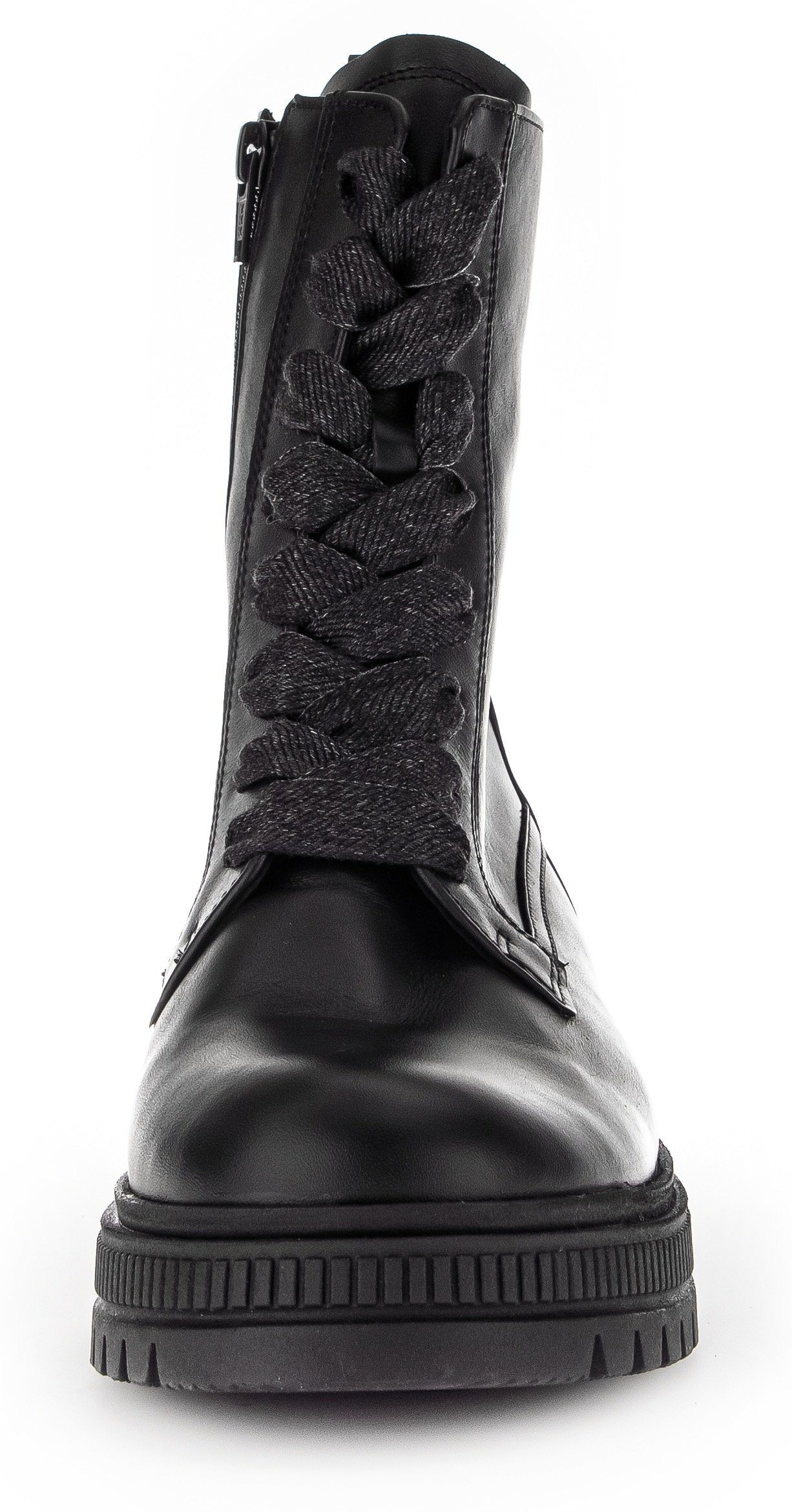 schwarz weit) (sehr in Gabor H Schnürstiefelette Komfort-Schuhweite Korfu