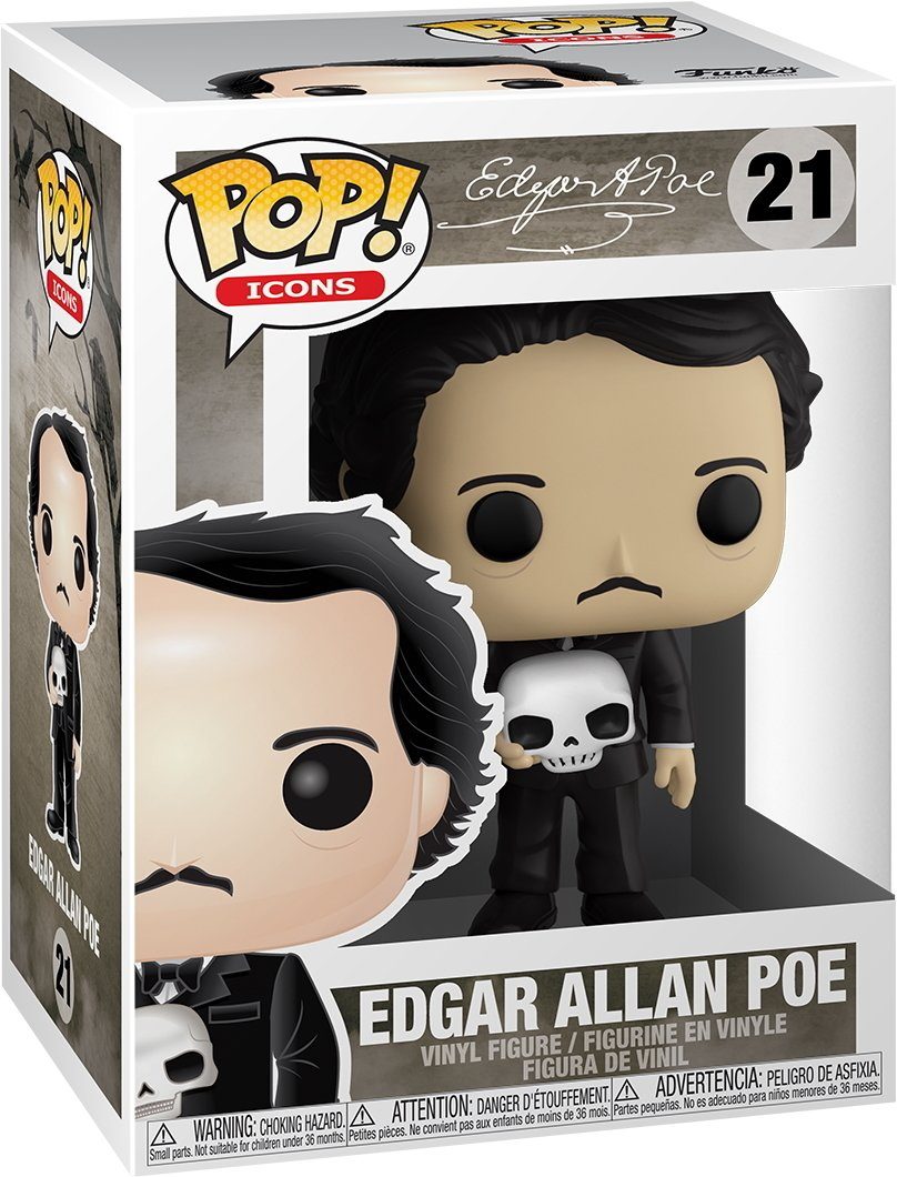 Funko Spielfigur Edgar Allan Poe - Edgar Allan Poe 21 Pop!