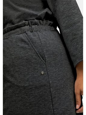 Sheego Jerseyrock Große Größen mit hohem Bund und seitlichen Taschen