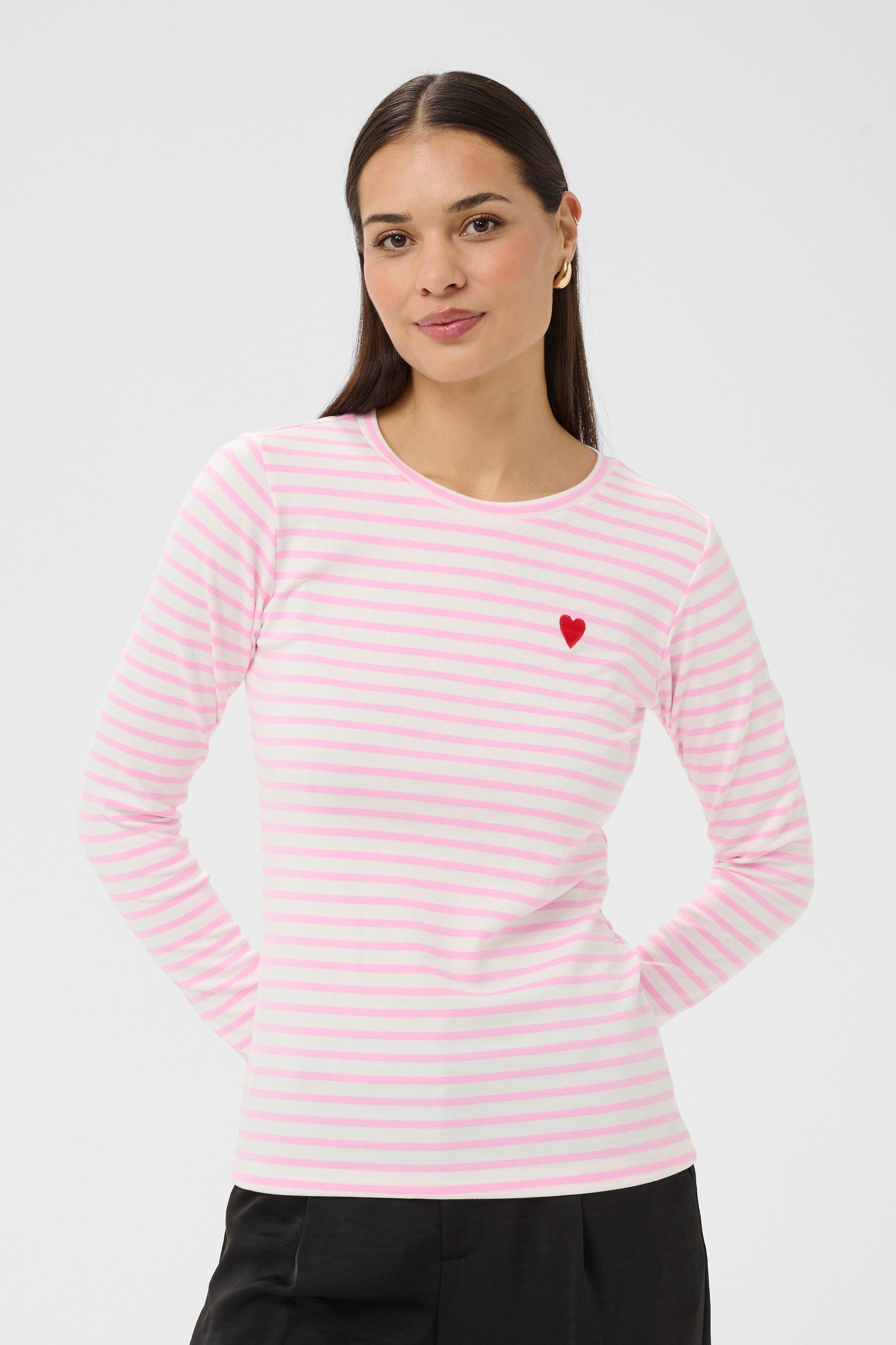KAFFE Langarmbluse Langarm-Shirt Liddy günstig online kaufen