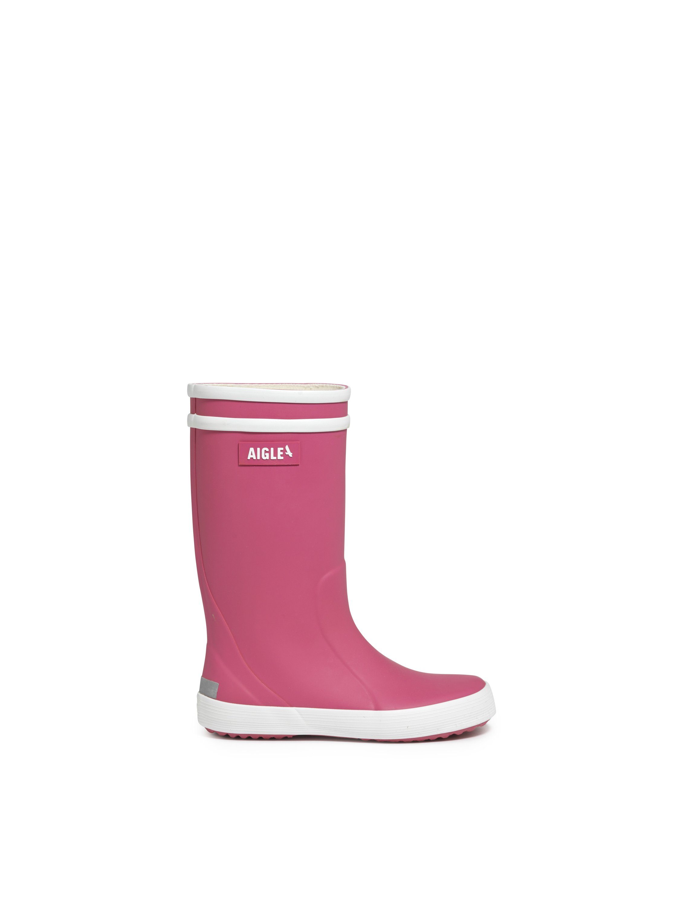 Aigle Regenstiefel Lolly-Pop 2 pink/weiß Gummistiefel