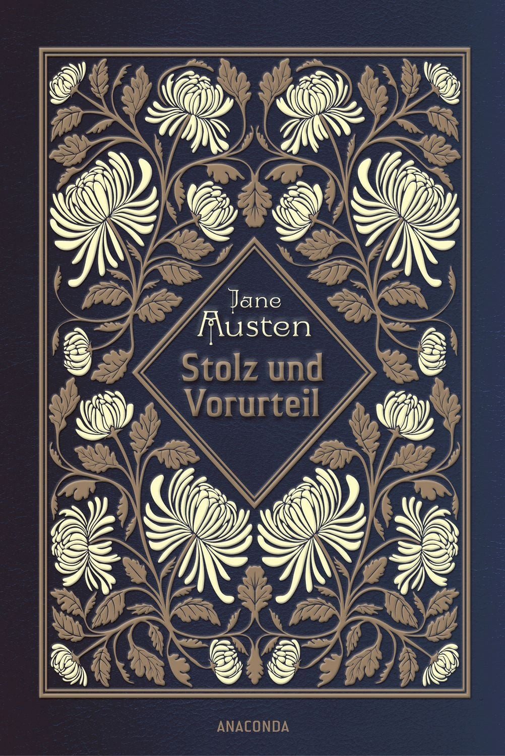 Stolz und Vorurteil / Jane Austen, Gebunden in Cabra-Leder mit Schmuckprägung in zwei Farben (Cabra-Leder-Reihe Band 36)