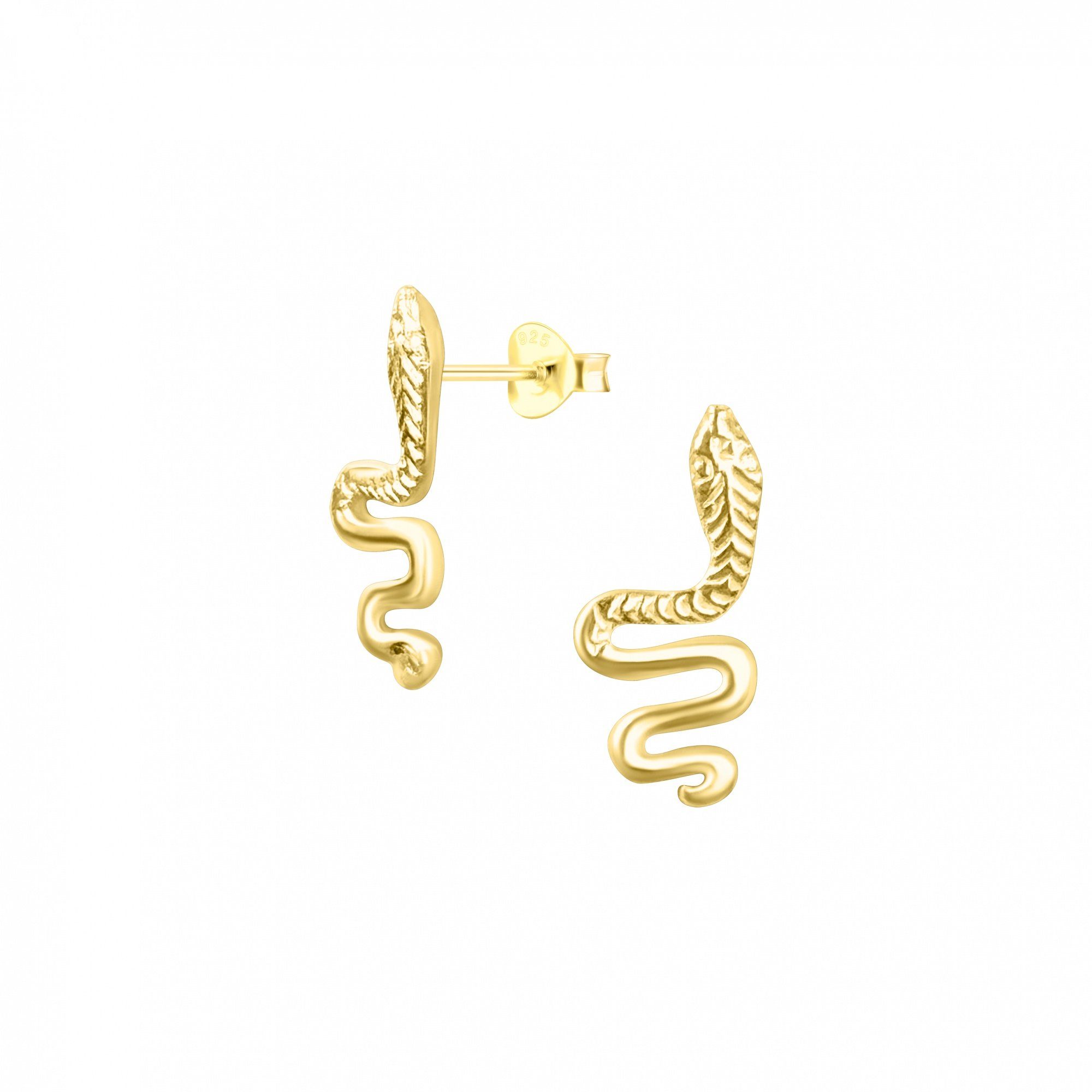 ALEXANDER YORK Paar Ohrstecker SCHLANGE in Gold, 2-tlg., 925 Sterling Silbe günstig online kaufen