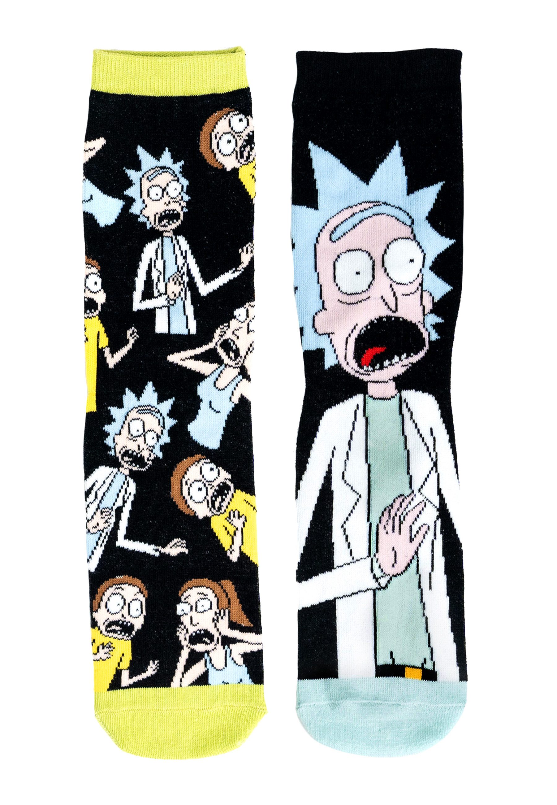 United Labels® Socken Rick and Morty Socken Sneaker Strümpfe (5er Pack) 40-45