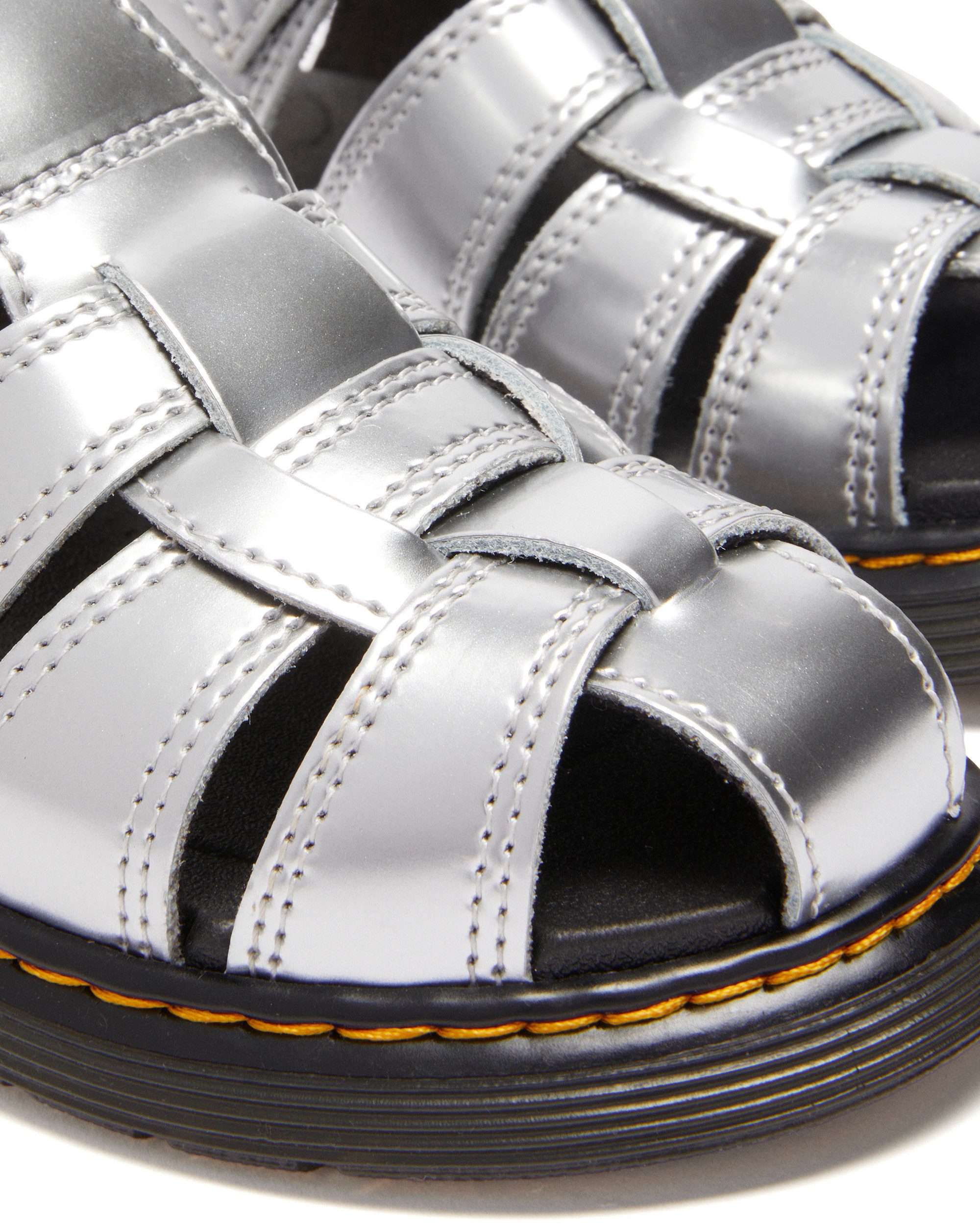 DR. MARTENS Caarys Sandale Glitzersandale, Halbschuh mit Plateausohle