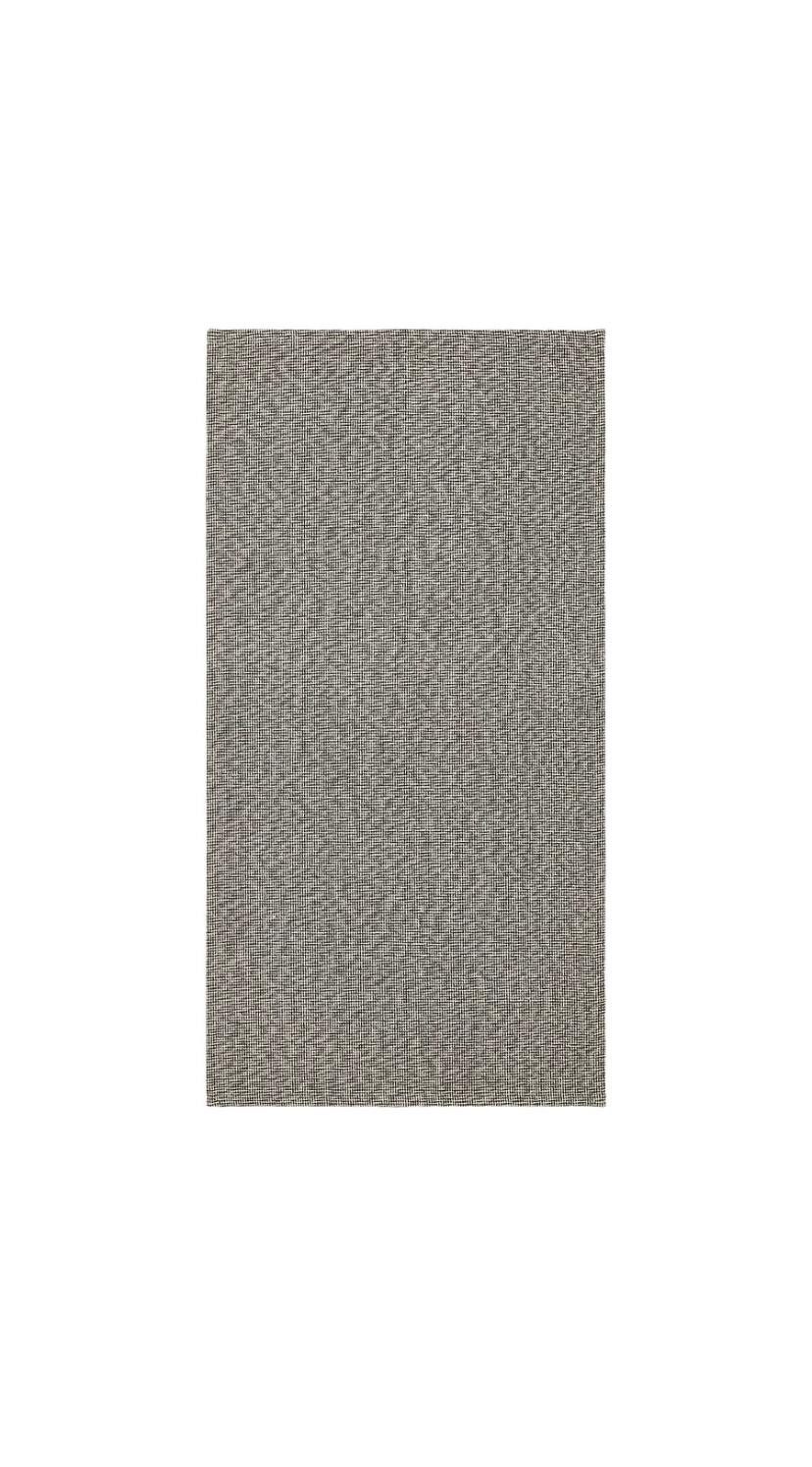 IKEA Teppich Ikea TIPHEDE Teppich, Flachgewebe, 120x180 cm, Natur/Schwarz