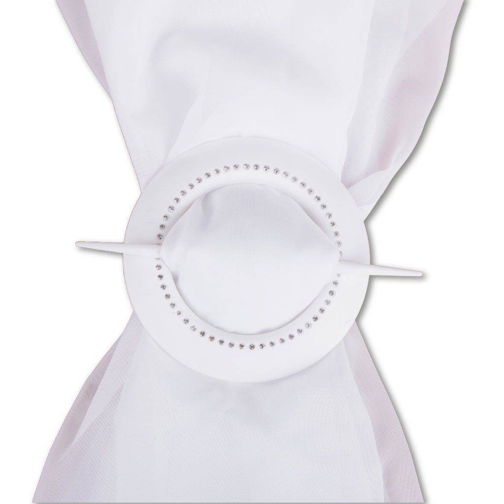 Arsvita Raffhalter, Gardinen - Raffhalter, (1-tlg), Raffhalter, Dekospange, günstig online kaufen