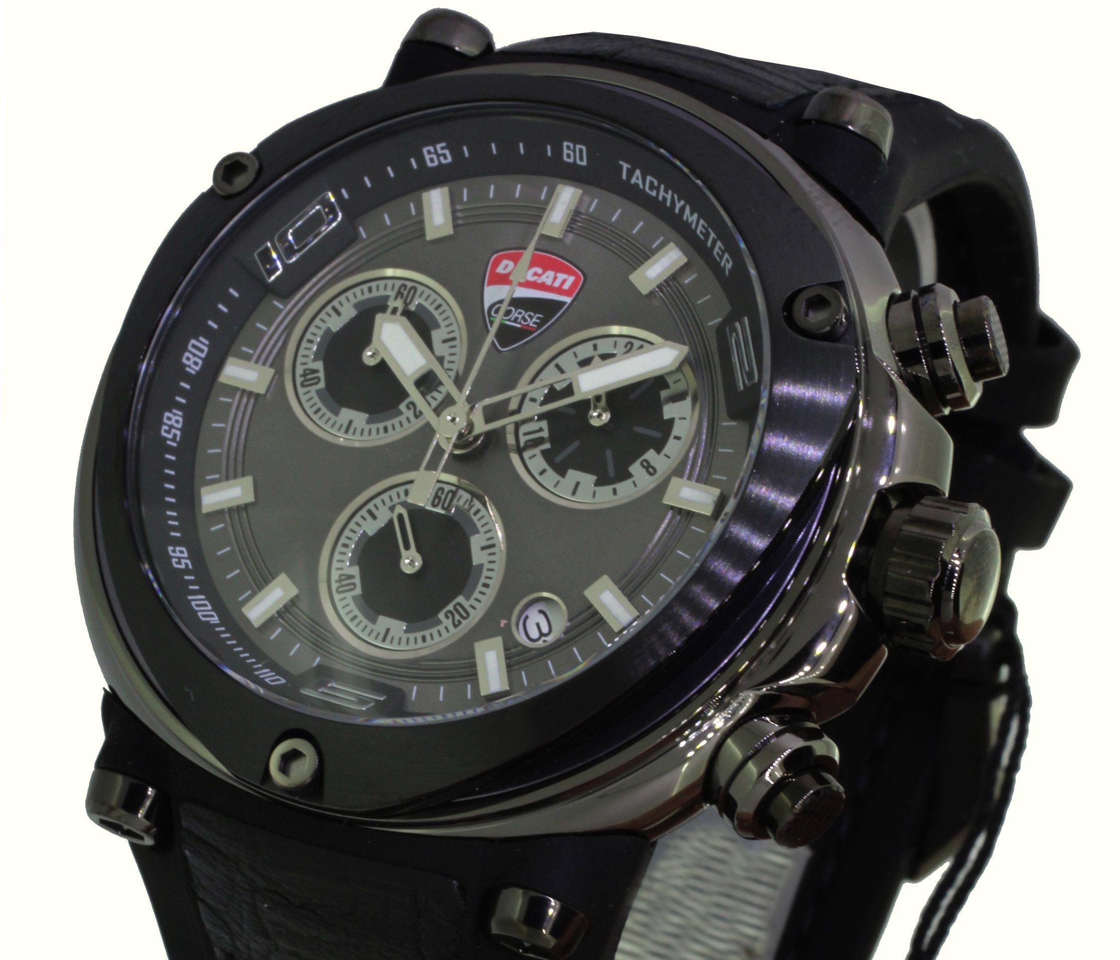 DUCATI CORSE Quarzuhr DUCATI CORSE Herren Uhr Chronograph PARTENZA DTWGO2018801