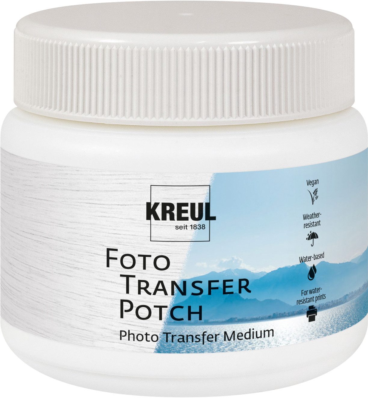 Bastelfarbe Foto Transfer Potch