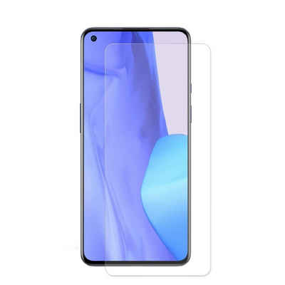 Protectorking Schutzfolie 2x 9H Hartglas für OnePlus 9 Pro FULL CURVED UV Liquid Schutzglas, (2-Stück), Displayschutzglas, Schutzglas Echtglas Tempered 9H Härte HD-KLAR