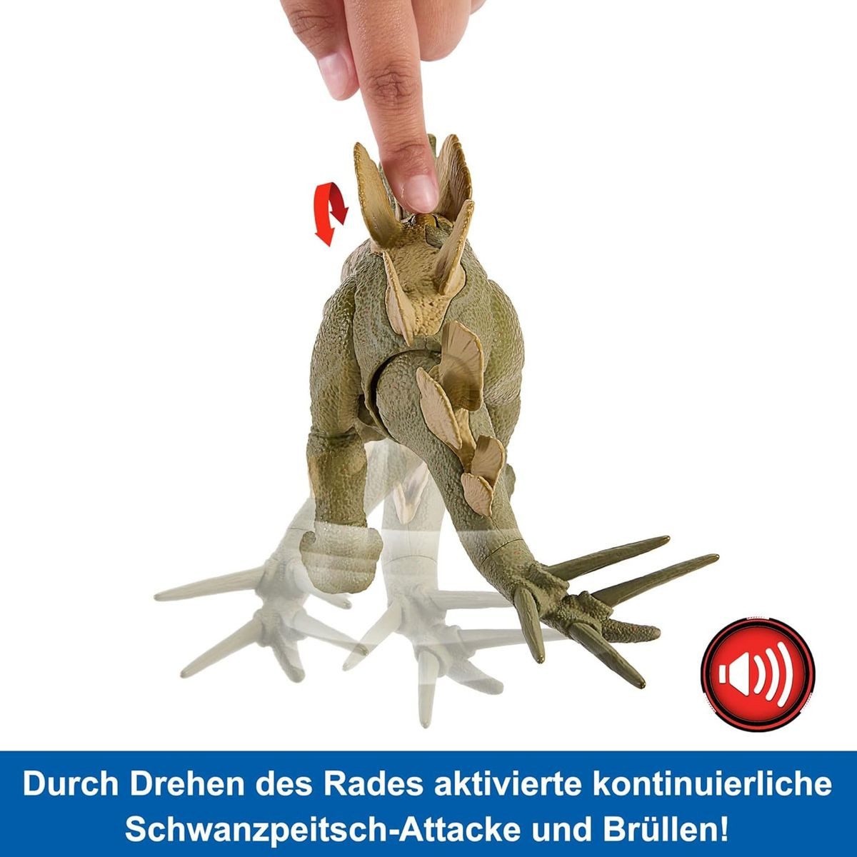 Mattel® Spielfigur Mattel HTK69-Jurassic World-Epic Evolution-Hesperosaurus,Spielfigur+So