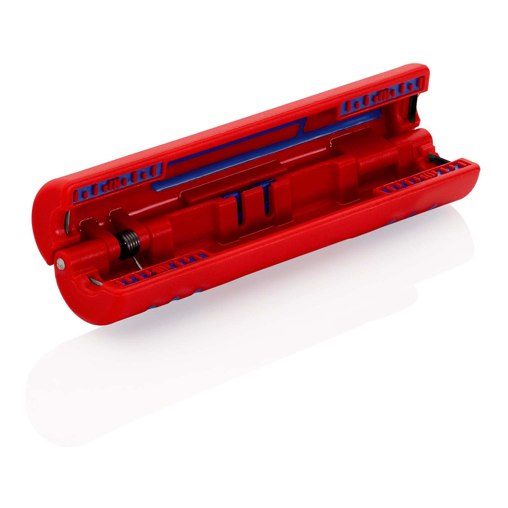Knipex Abisolierzange KNIPEX 16 60 100 SB Abisolierwerkzeug für Koaxialkabel universal 100 m