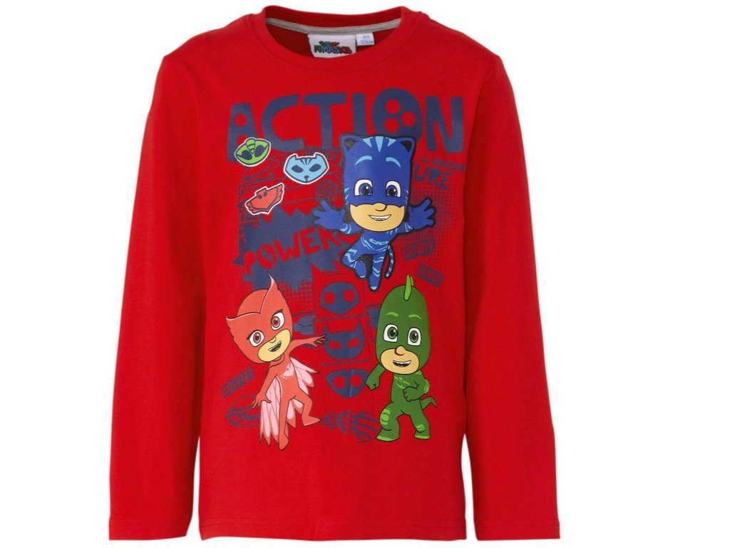 PJ Masks Langarmshirt PJ Masks Jungen Langarmshirt