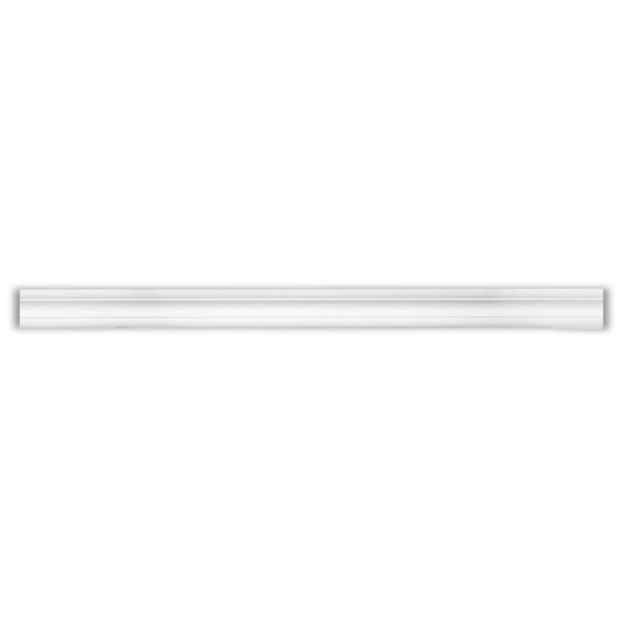 Homestar Zierleiste C 40 (30 x 30 mm), Länge 2m, einfache Montage durch Ankleben mit HOMESTAR® SX100, Polystyrol, mit allen lösemittelfreien Dispersionsfarben farbig überstreichbar