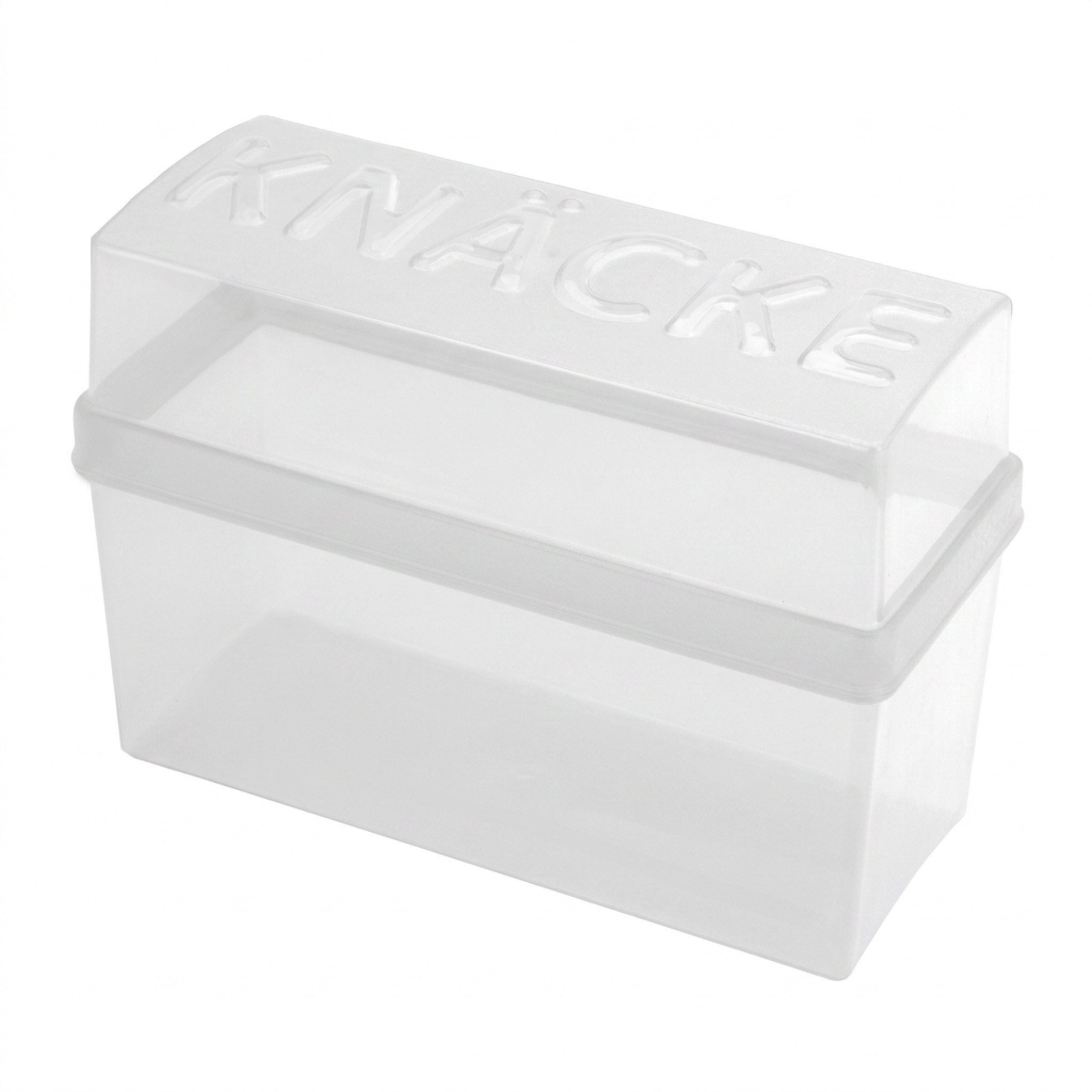 varivendo Brotkasten Knäckebrot-Box, Kunststoff, (Stück, 1-tlg., Knäckebrotbox), Knäckebrot Brotdose Aufbewahrungsbox