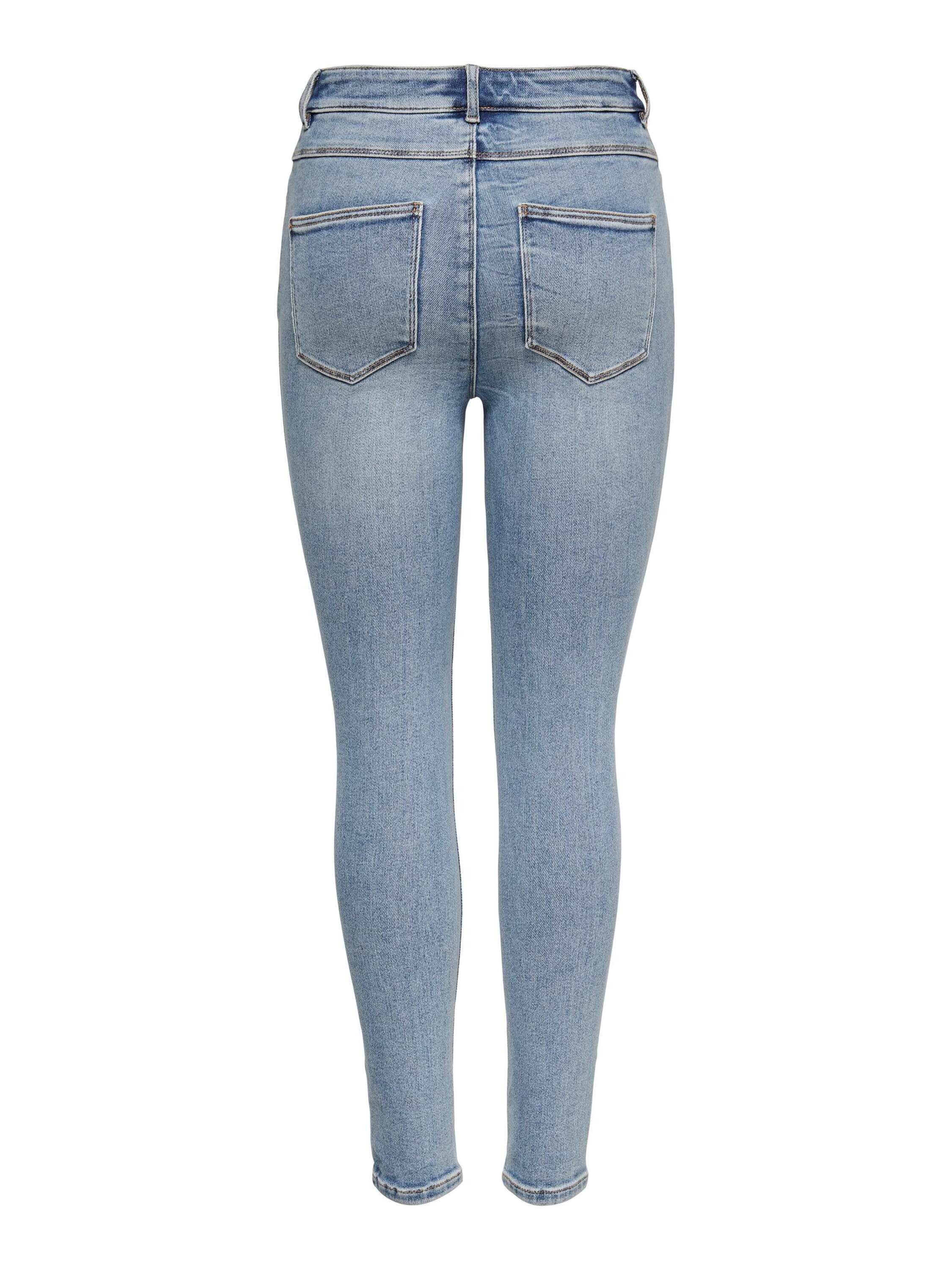 ONLY High-waist-Jeans Mila (1-tlg) Patches