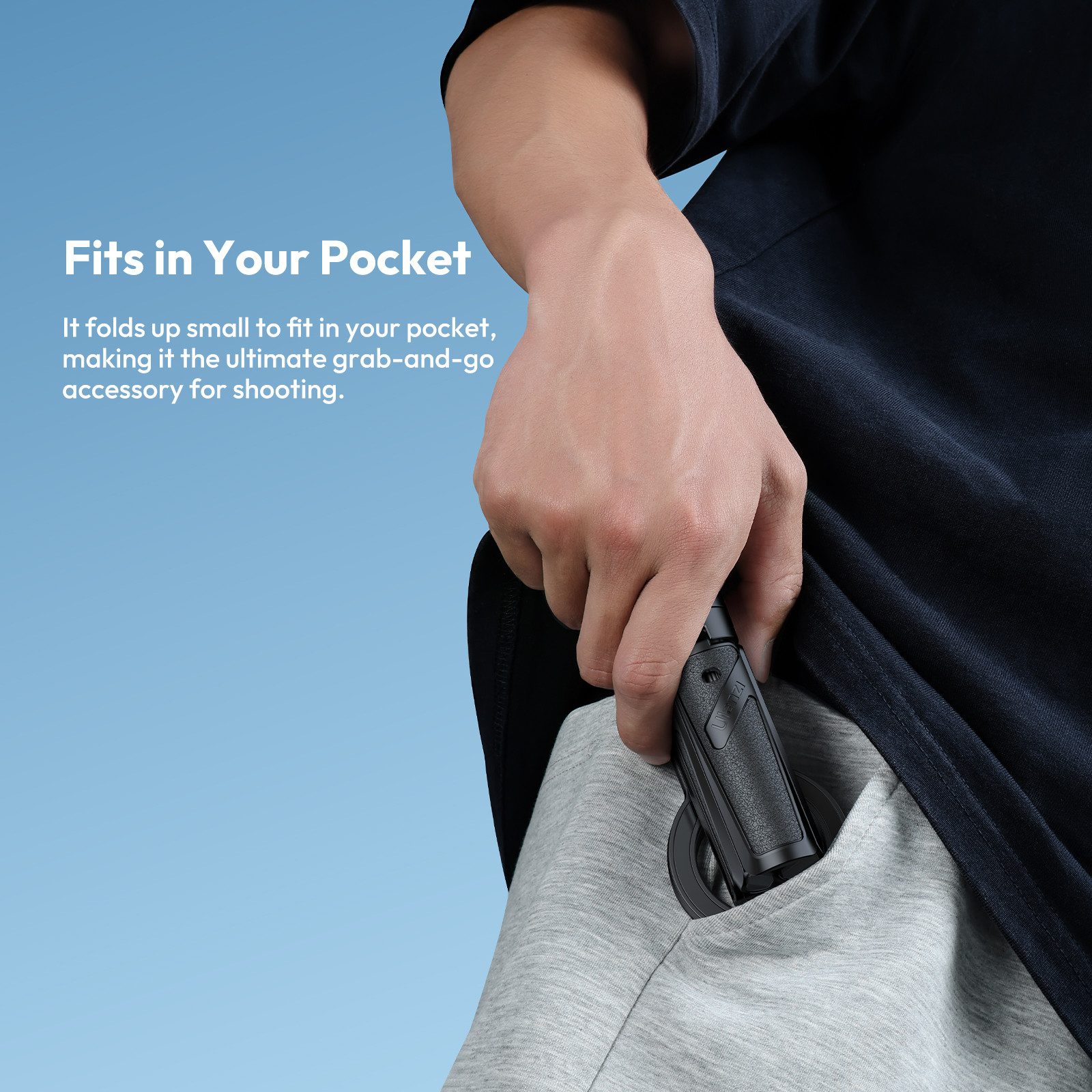 ULANZI Ulanzi JJ03S 3-in-1 Magnetisches Handy Stativ Selfie Stick Type-C Handstativ