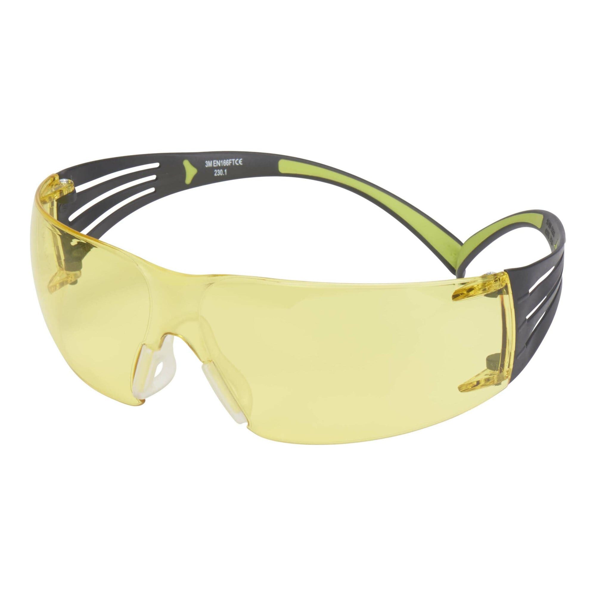 3M Brille 3M PSD Deutschland Schutzbrille SecureFit AS,AF,PC,gelb SF403AF