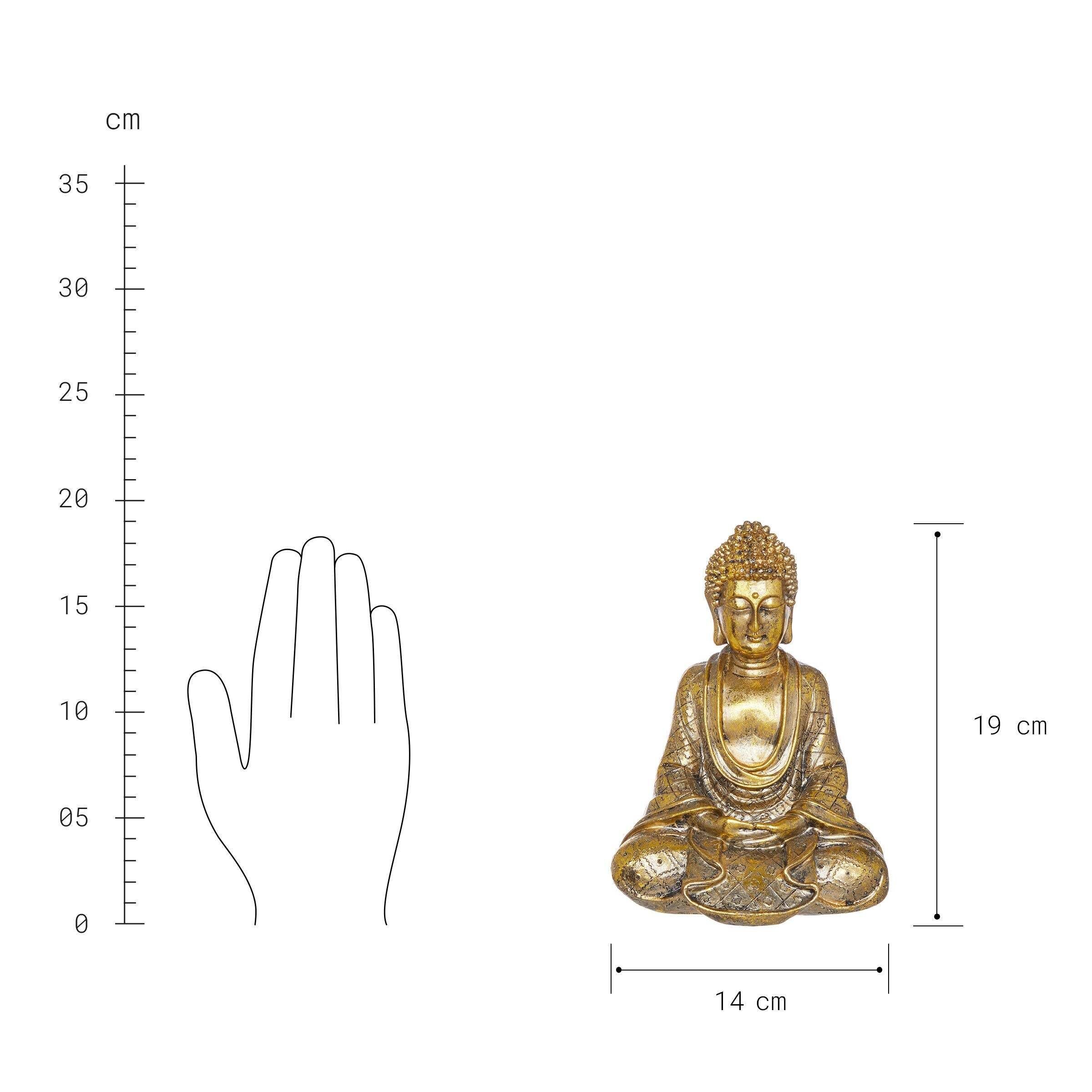 BUTLERS Buddhafigur BUDDHA Statue Höhe 19cm